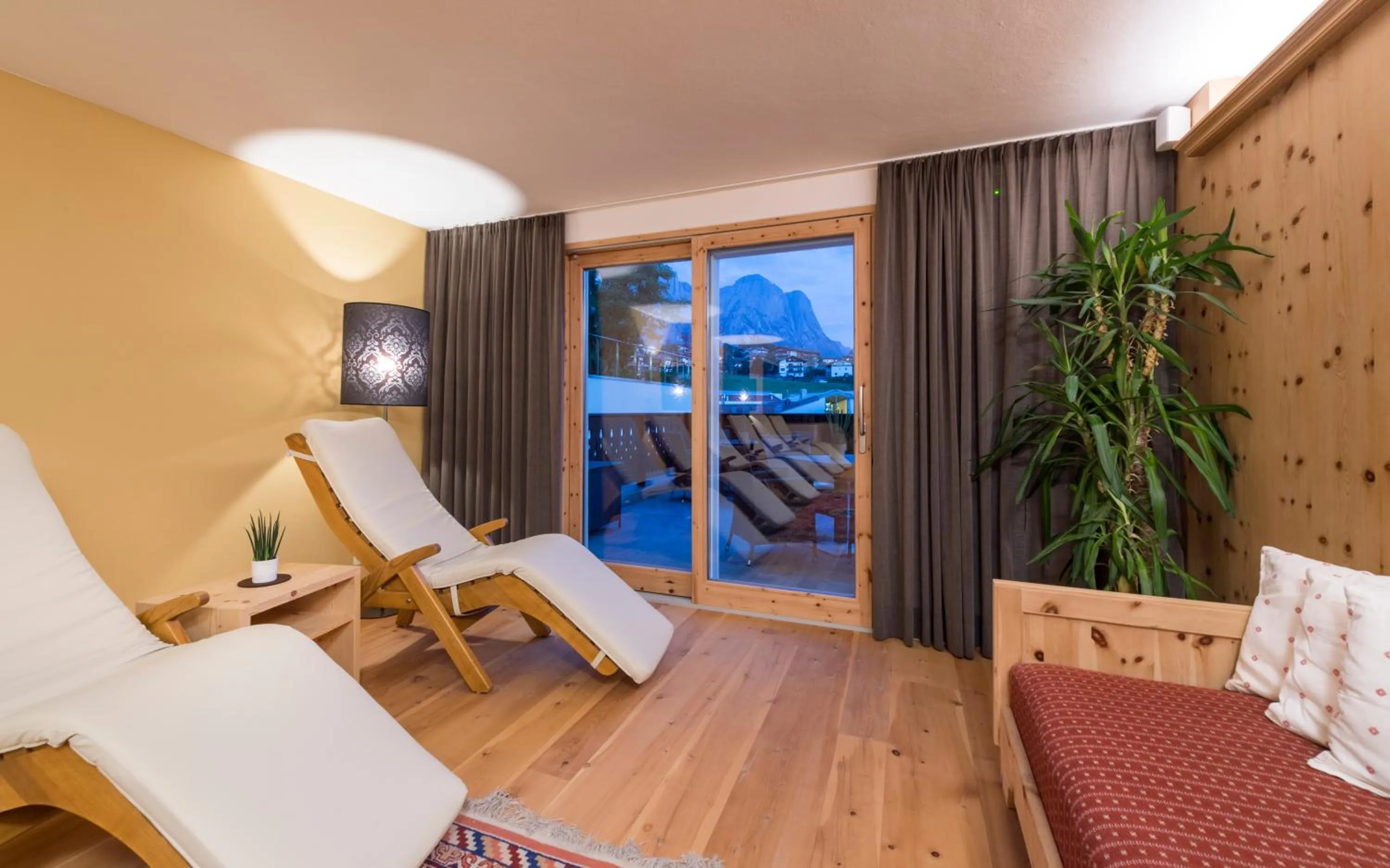 Spa and wellness centre/facilities in Hotel Villa Kastelruth