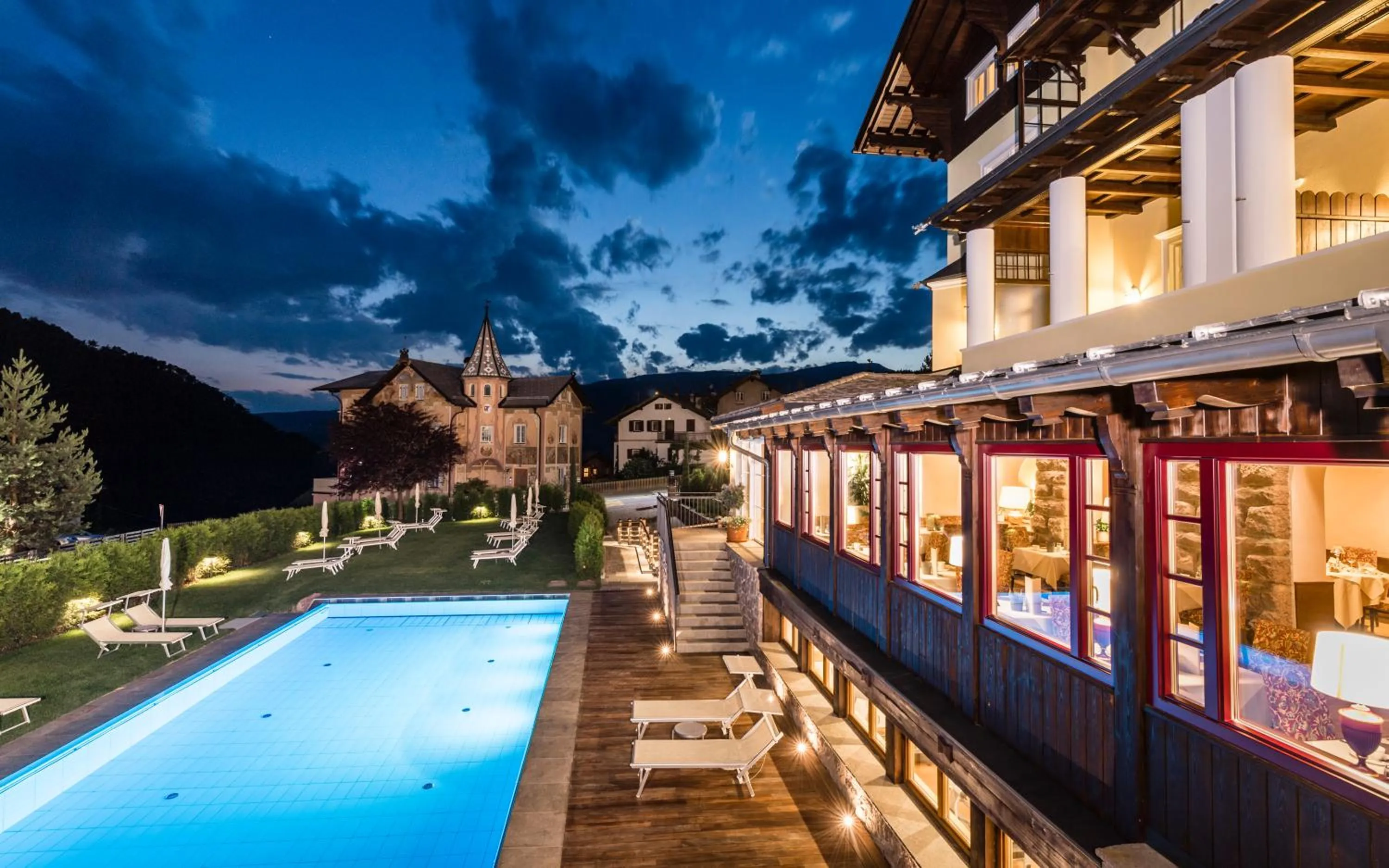 Property building in Hotel Villa Kastelruth