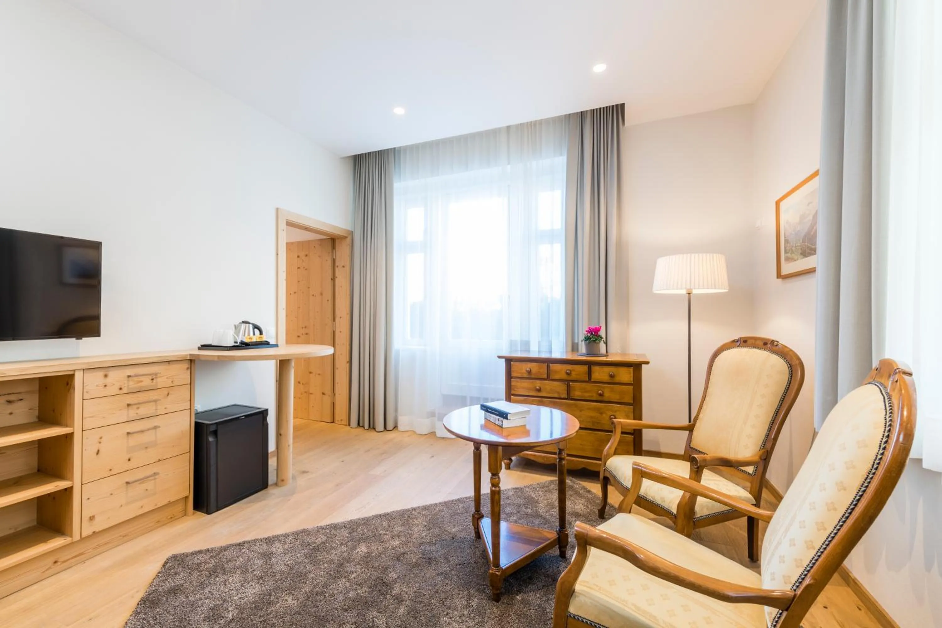 Decorative detail in Hotel Villa Kastelruth