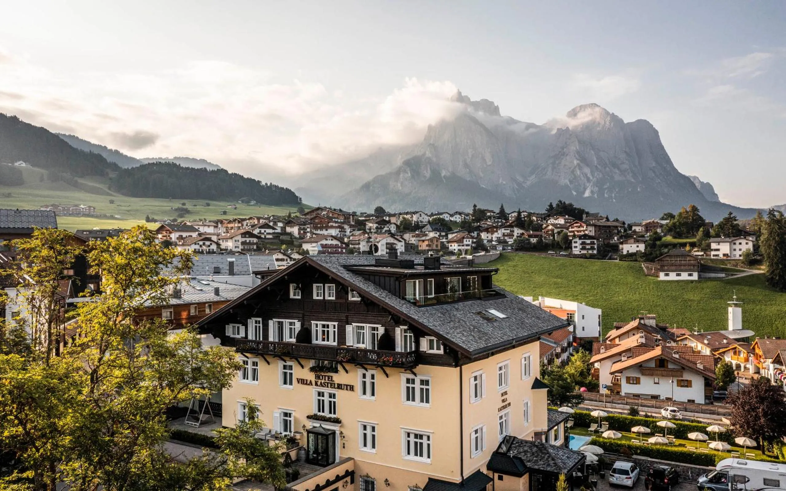 Property building in Hotel Villa Kastelruth