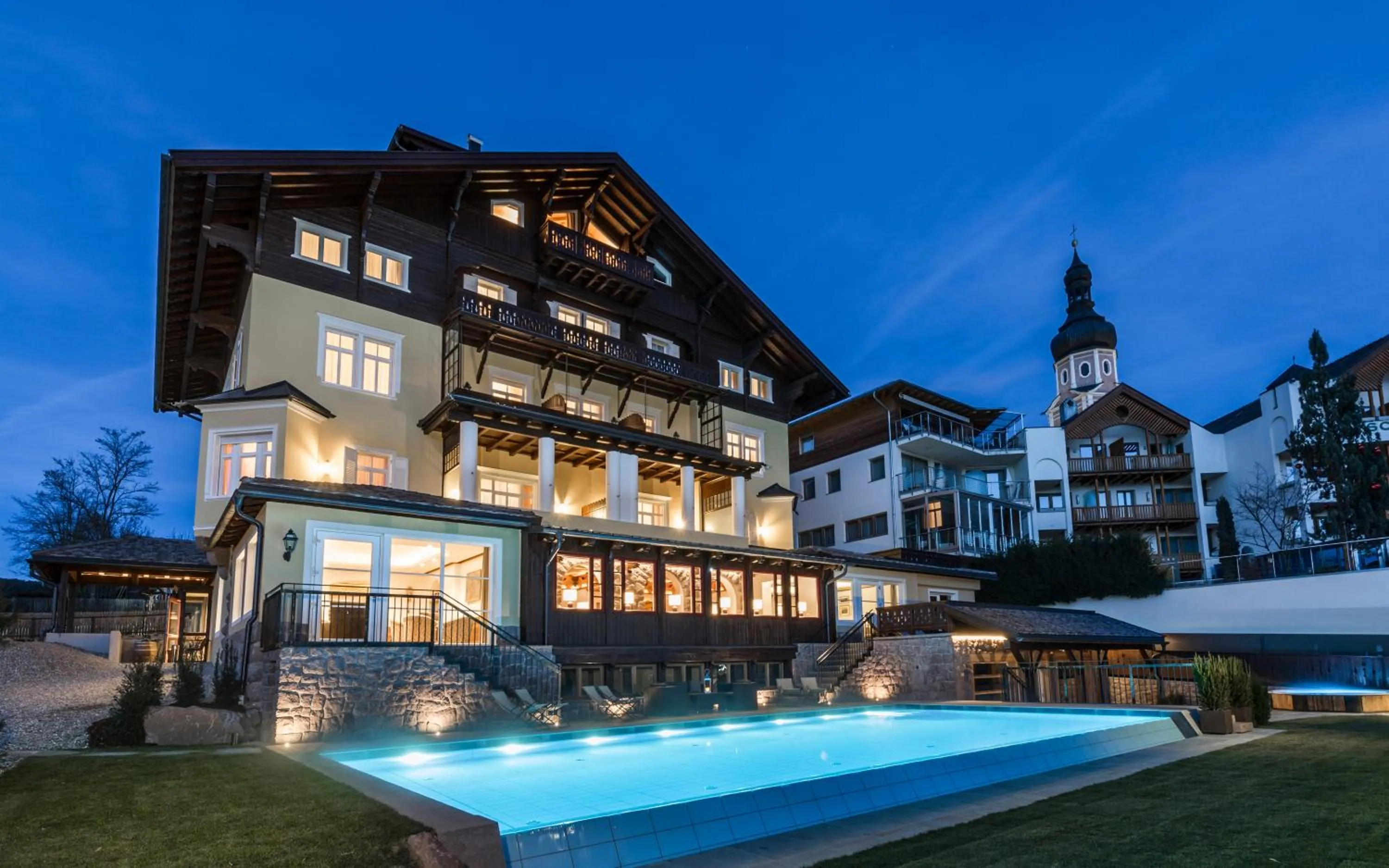 On site in Hotel Villa Kastelruth