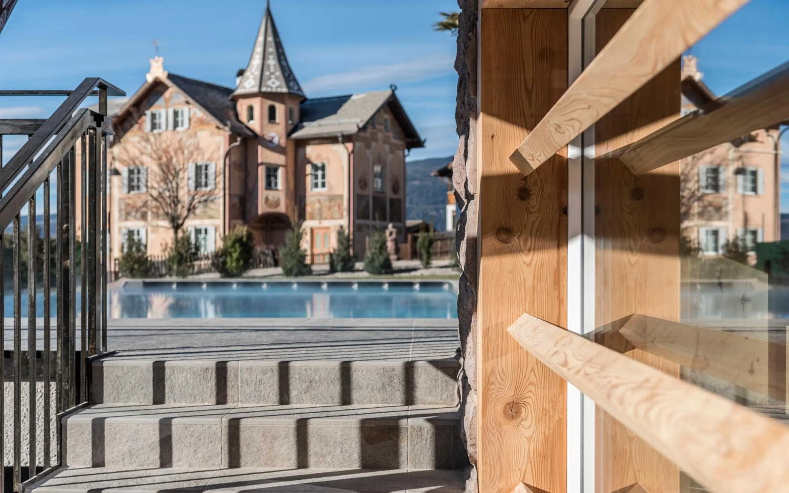 Property building in Hotel Villa Kastelruth