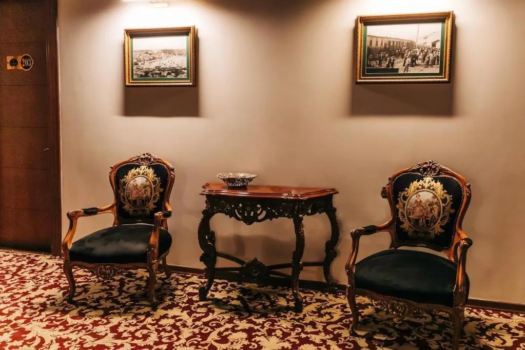 Decorative detail in Panderma Port Hotel