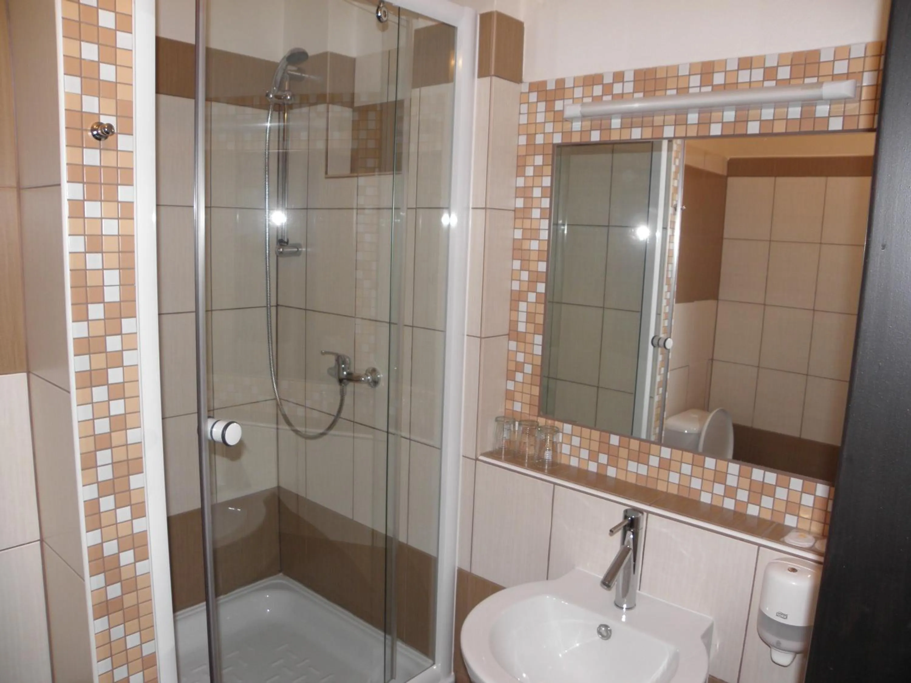 Bathroom in Hotel Milotel