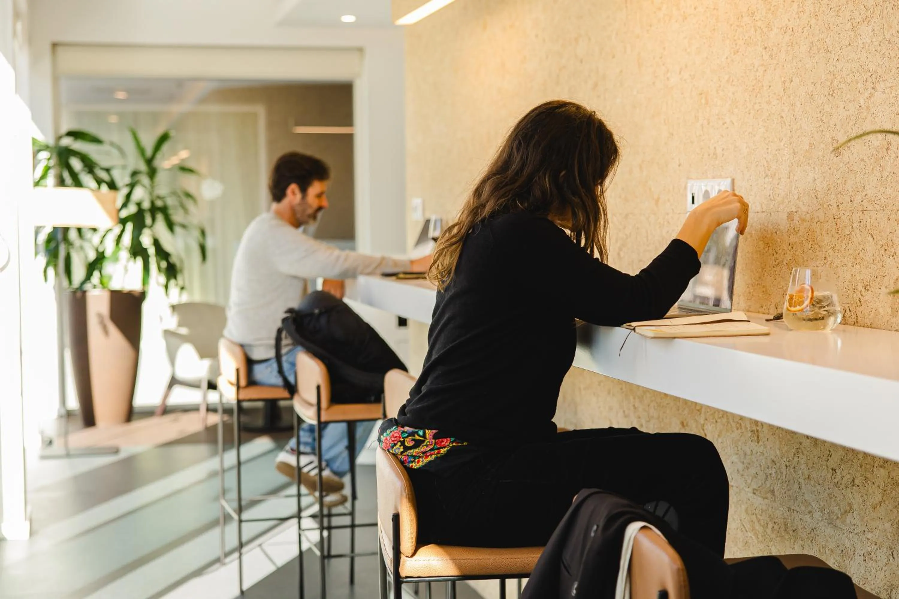 Seating area in Canadiano Urban Nature Hotel