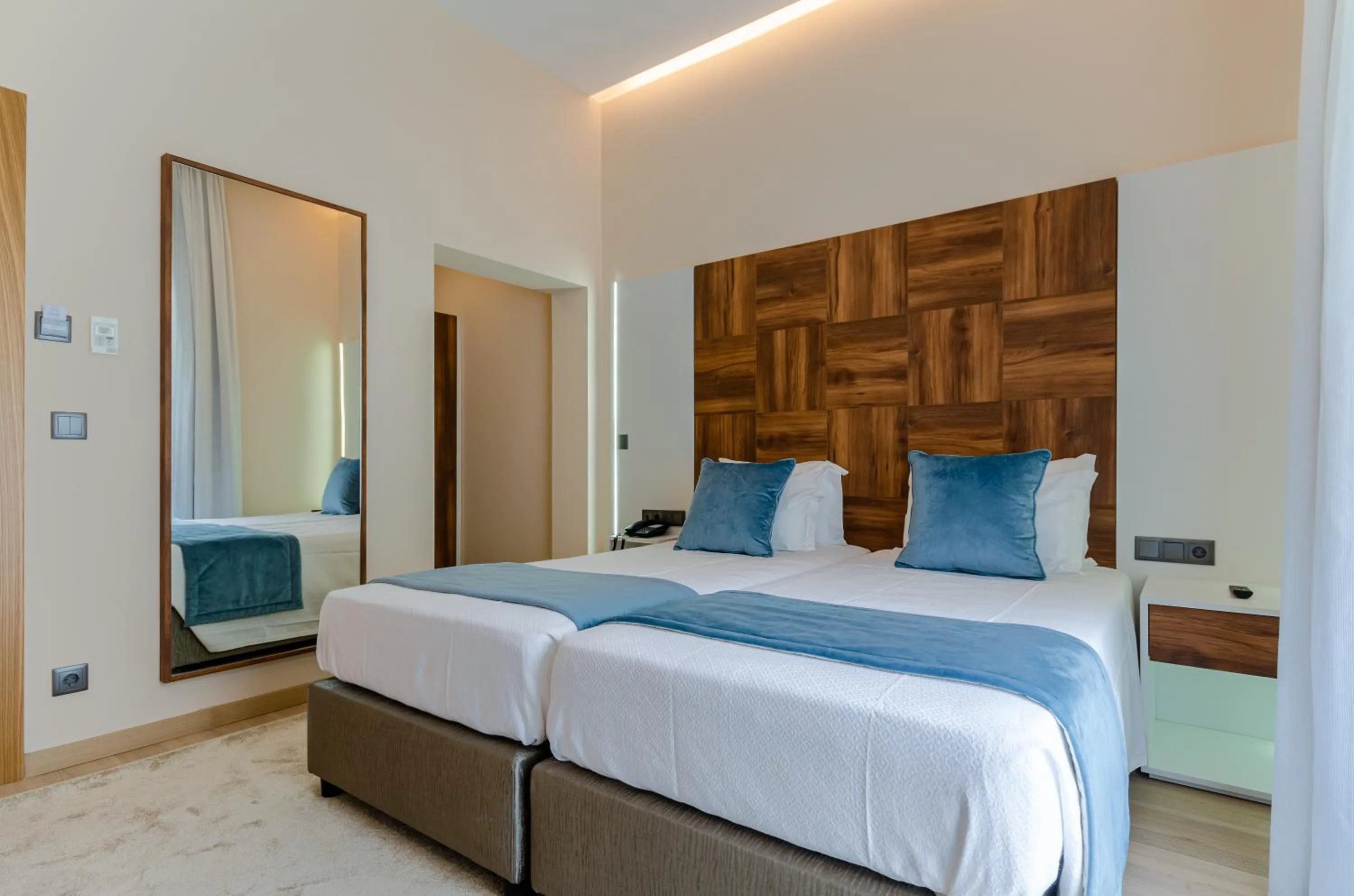 Bed in Hotel Avenida Park