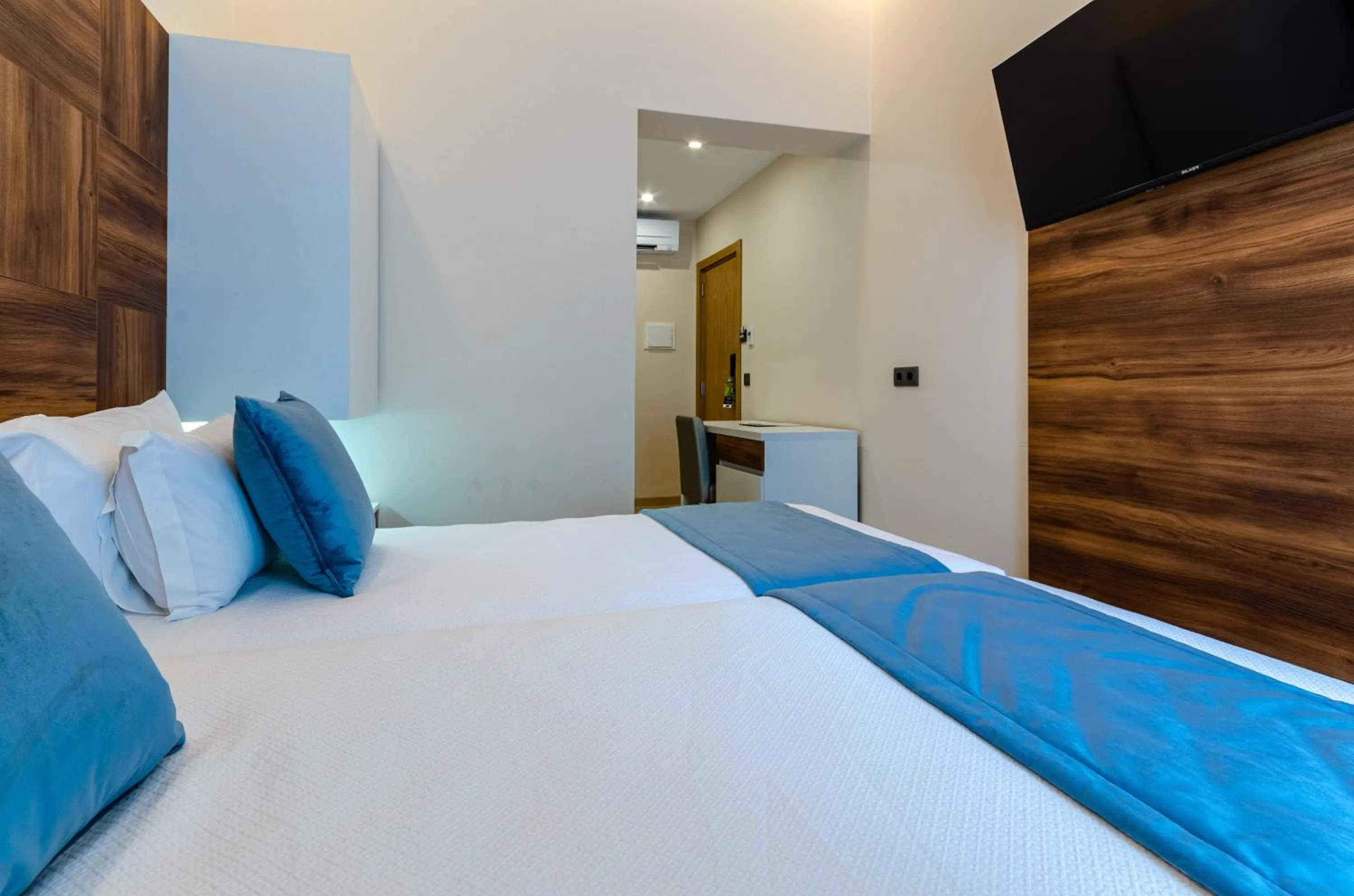 Bed in Hotel Avenida Park