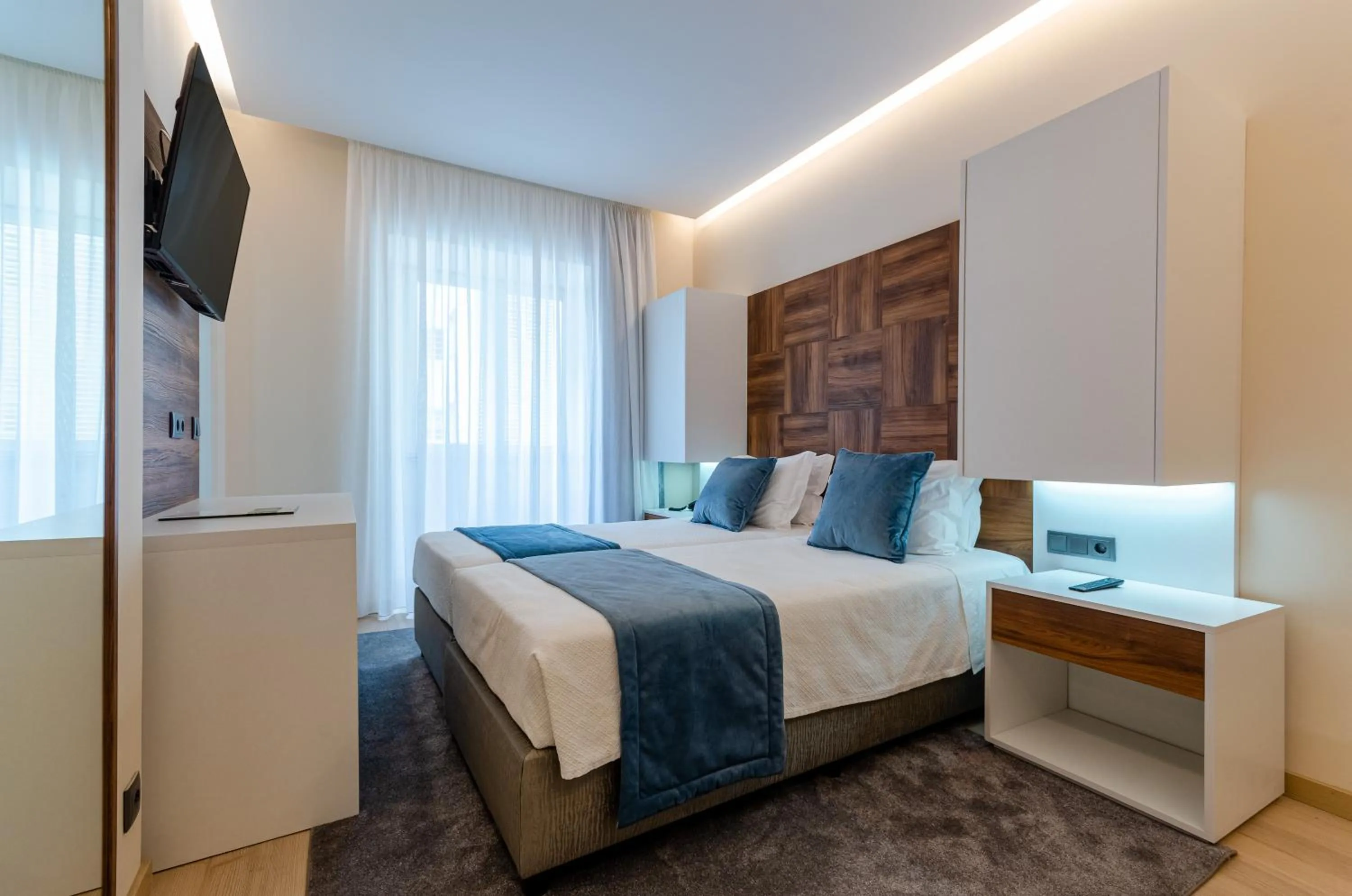 Bed in Hotel Avenida Park