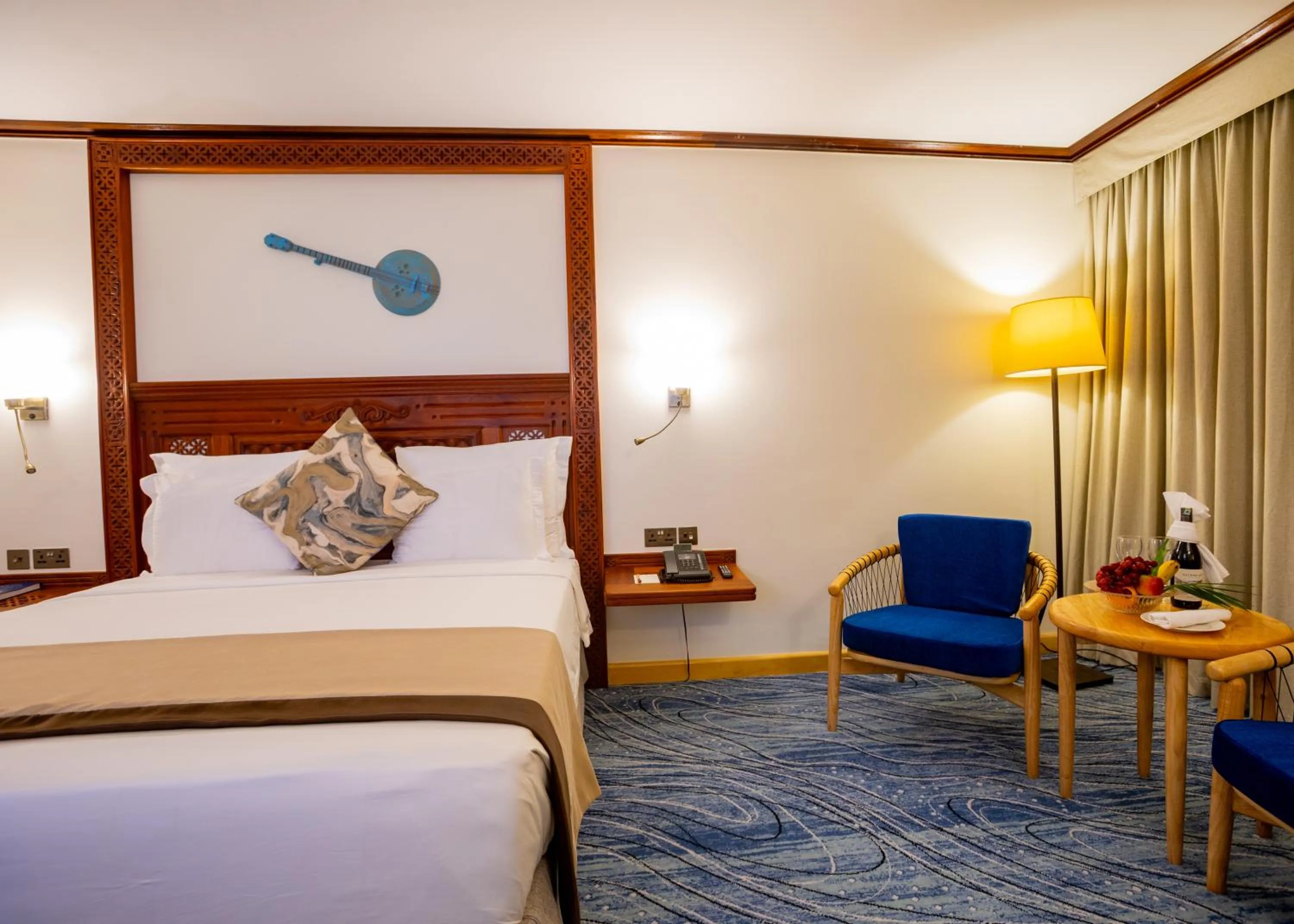 Bed in Dar es Salaam Serena Hotel