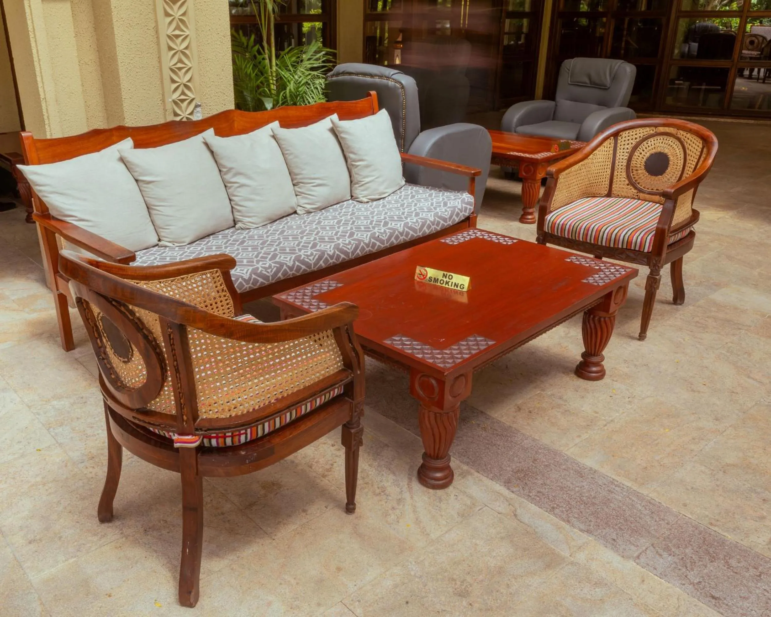 Balcony/Terrace in Dar es Salaam Serena Hotel