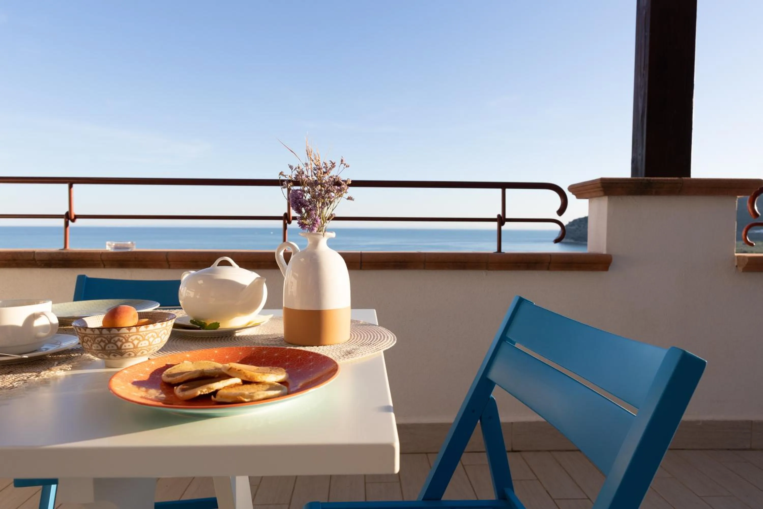 Balcony/Terrace in Hotel Residence Il Porto