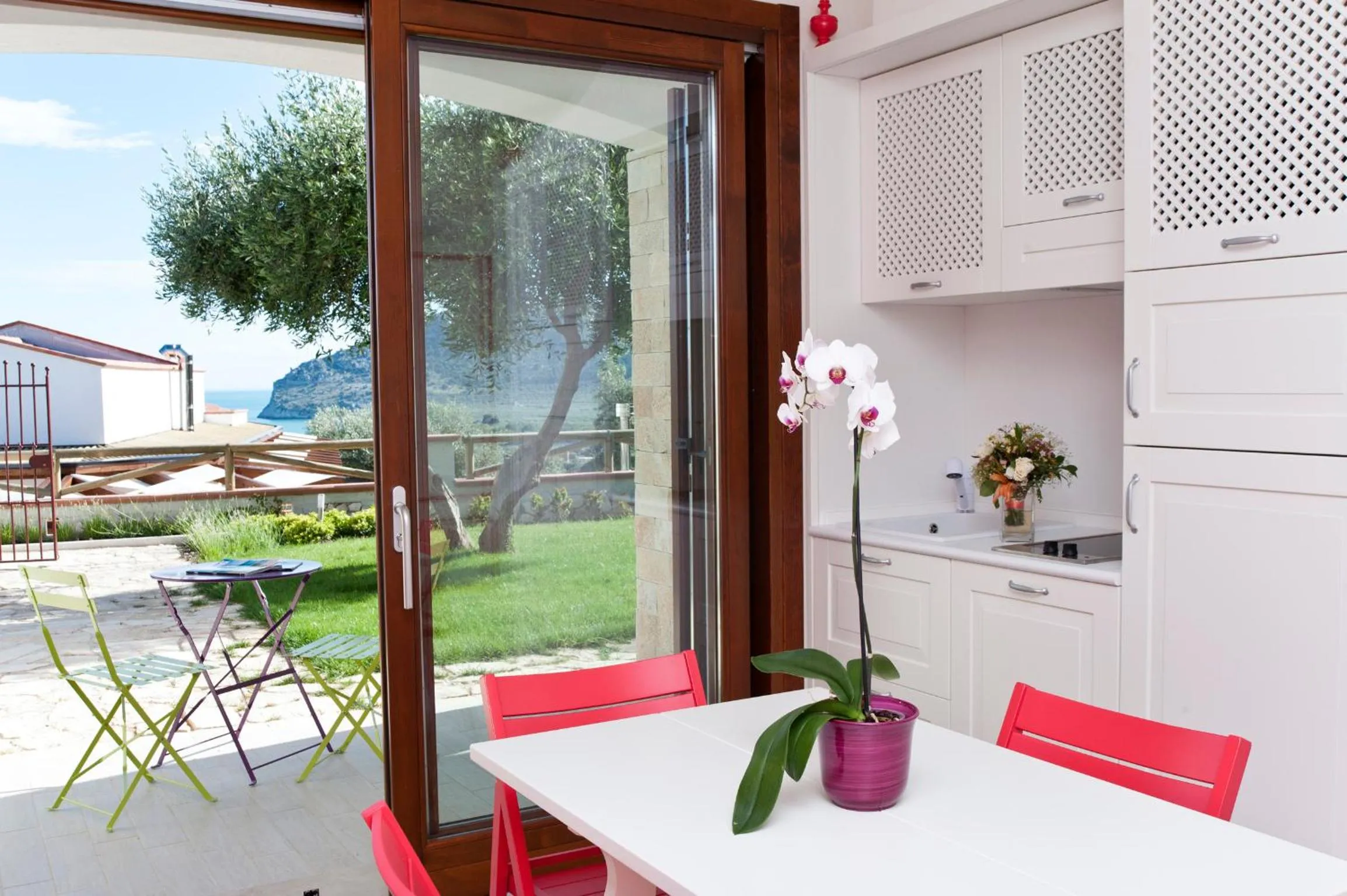 Balcony/Terrace in Hotel Residence Il Porto