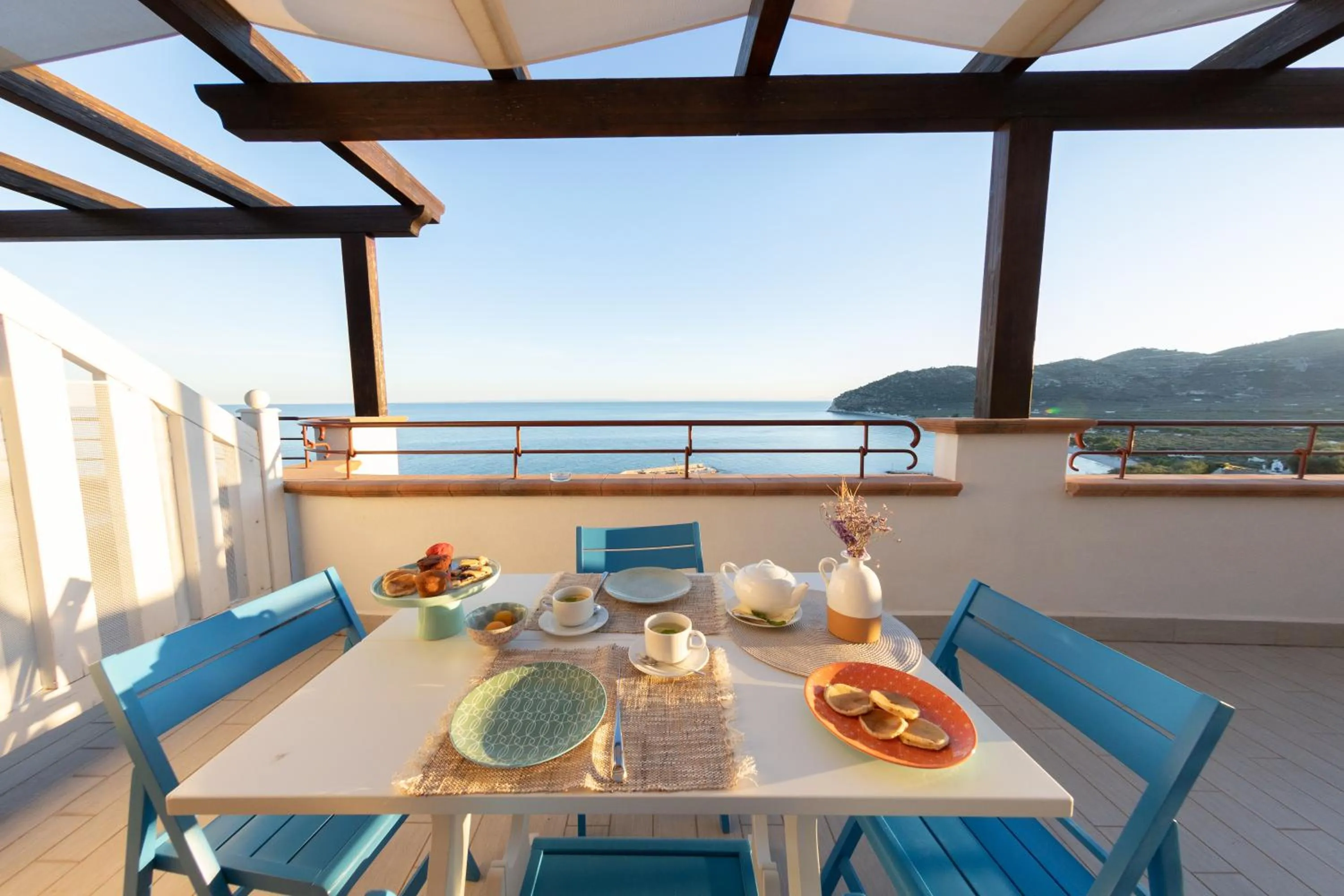 Balcony/Terrace in Hotel Residence Il Porto