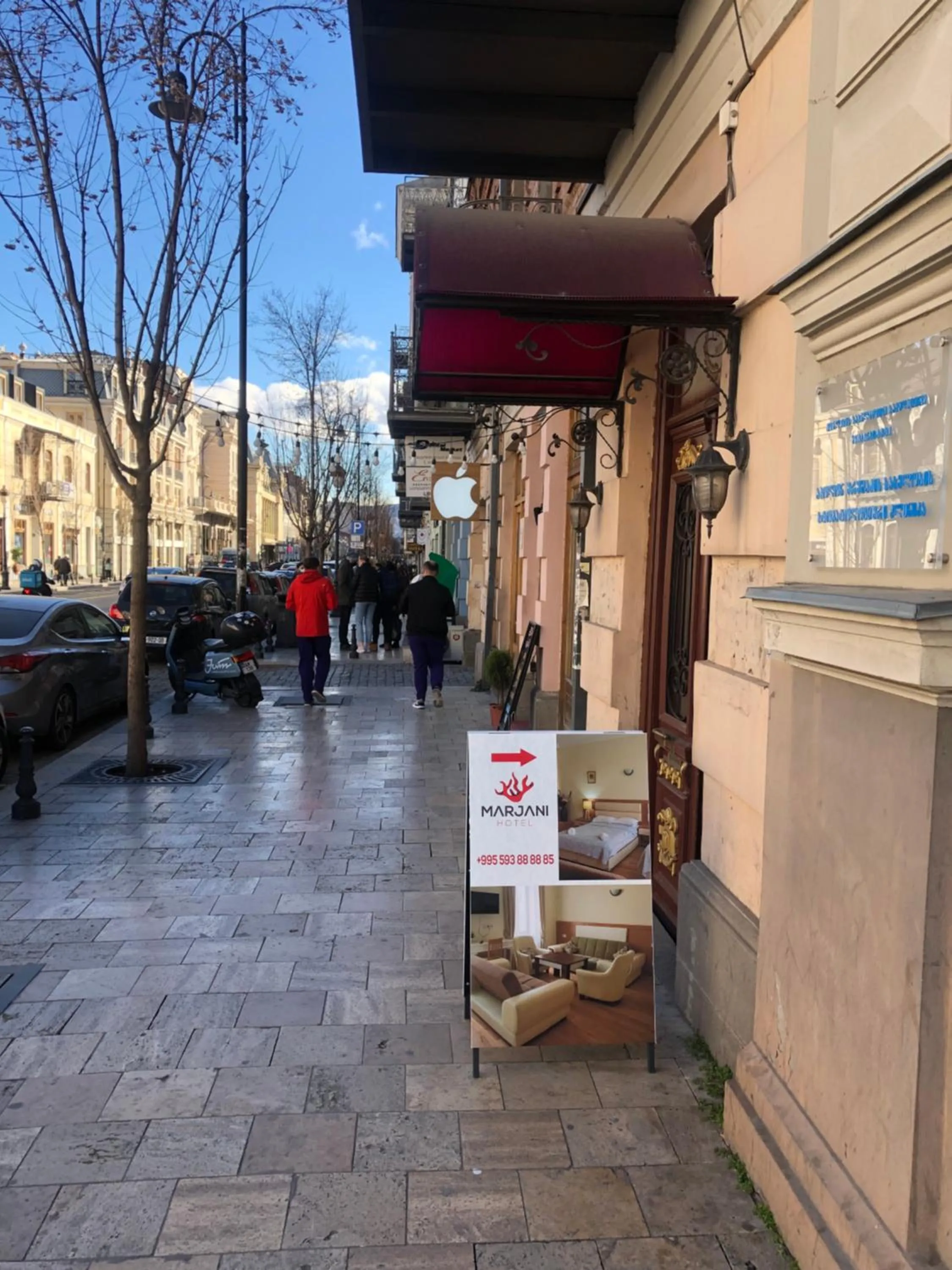 Facade/entrance in MARJANI apartments