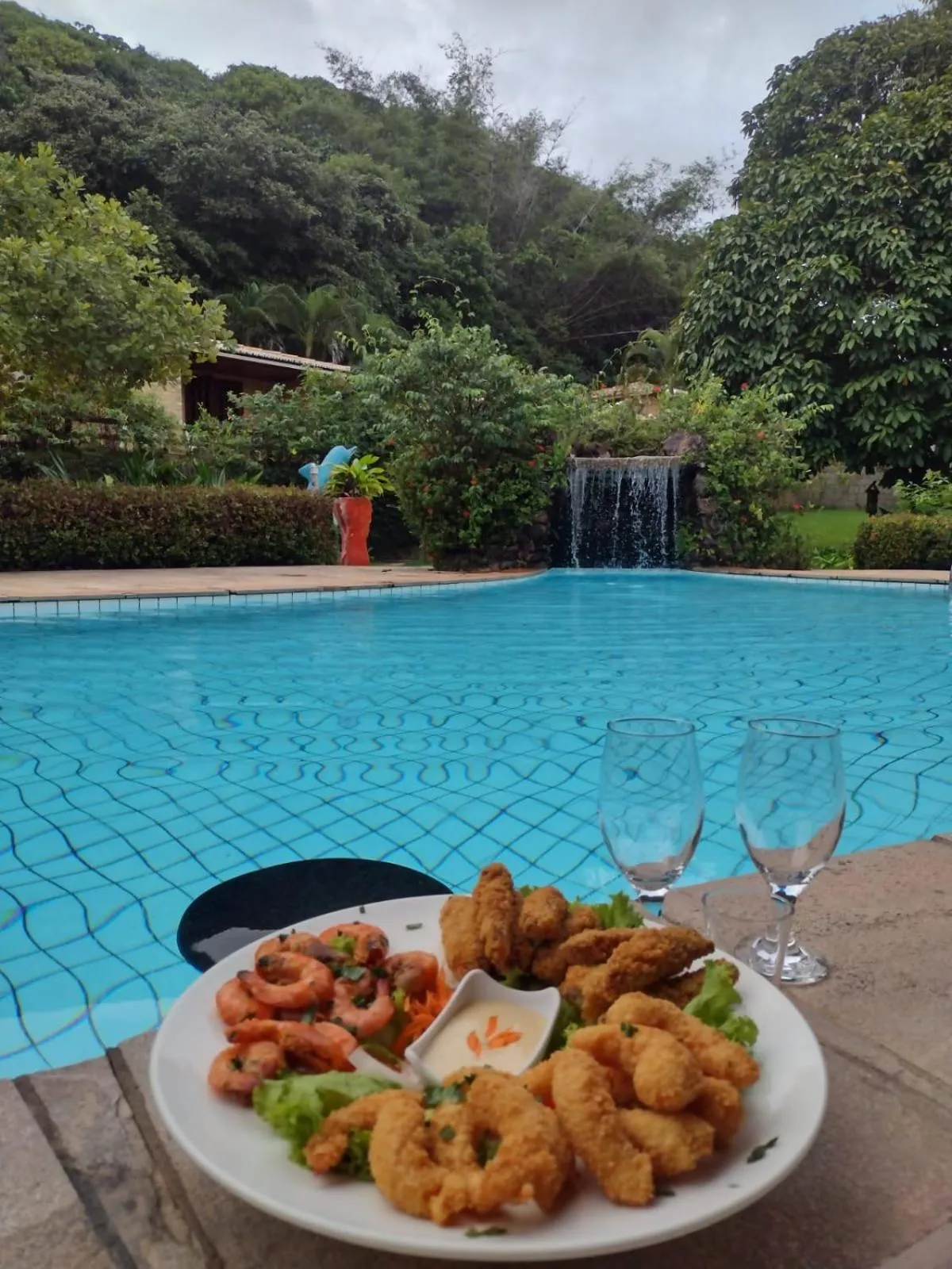 Swimming pool in Pousada do Forte