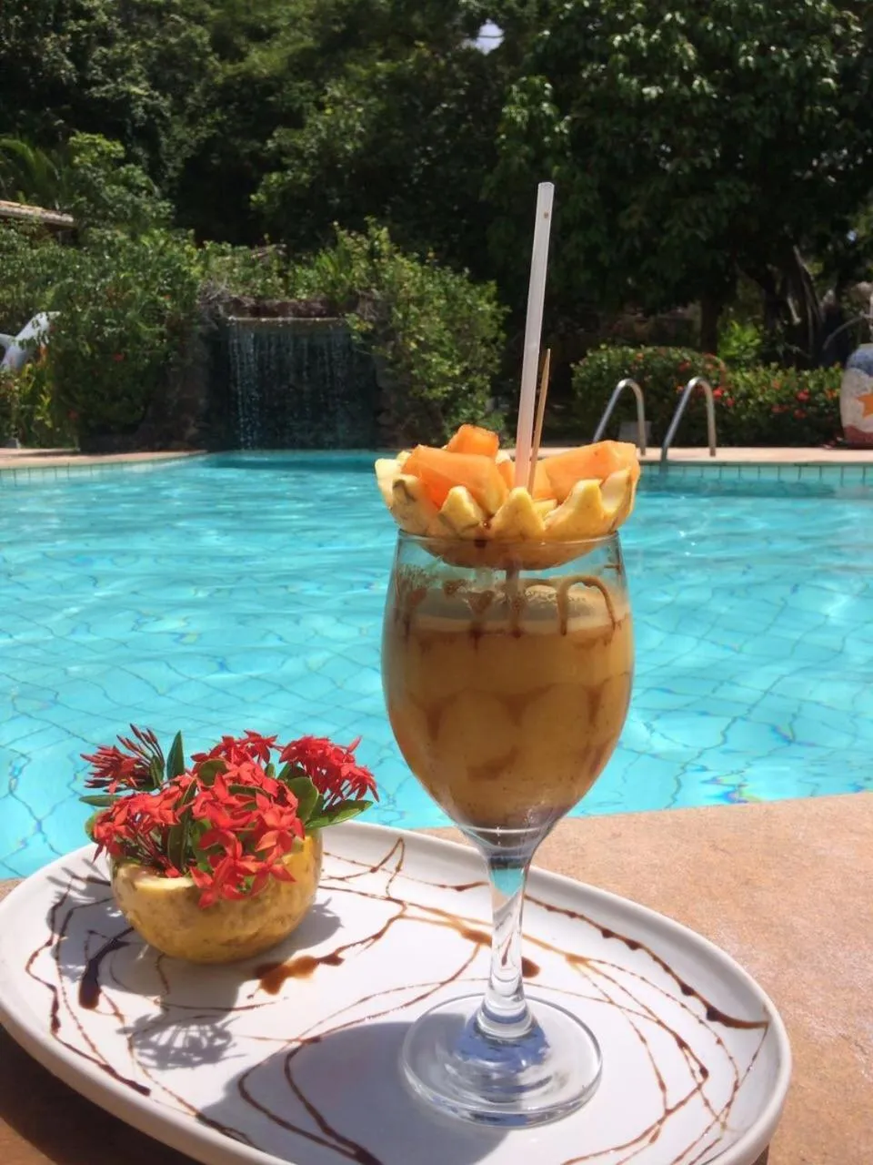 Swimming pool in Pousada do Forte