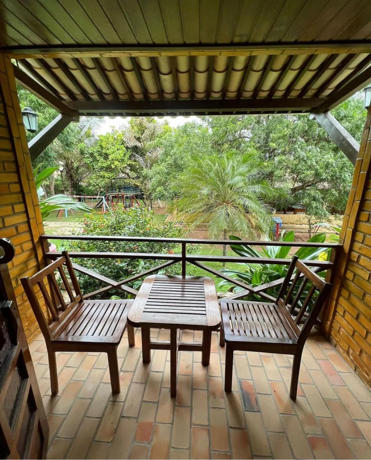 Patio in Pousada do Forte