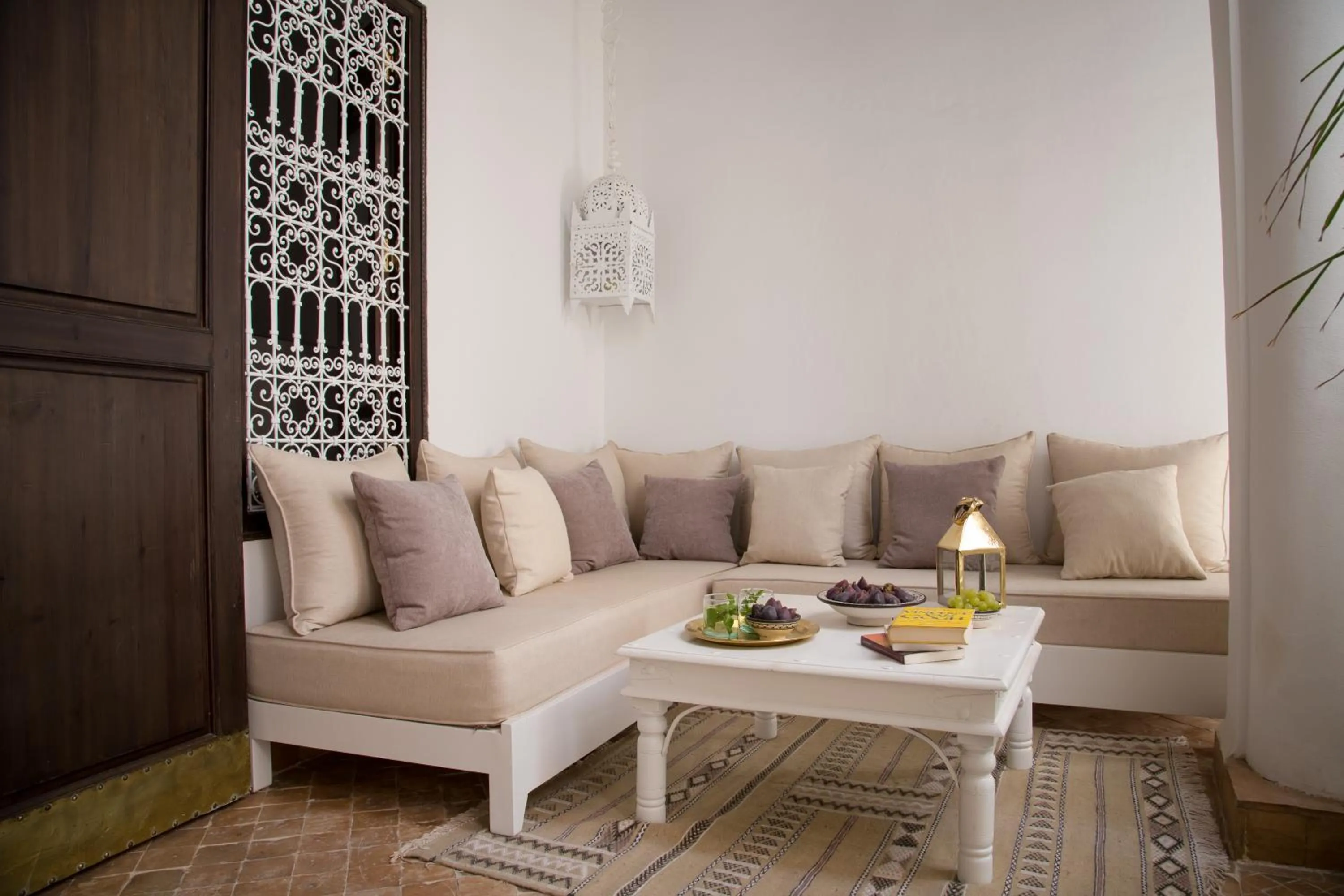 Seating area in Riad Olema et Spa
