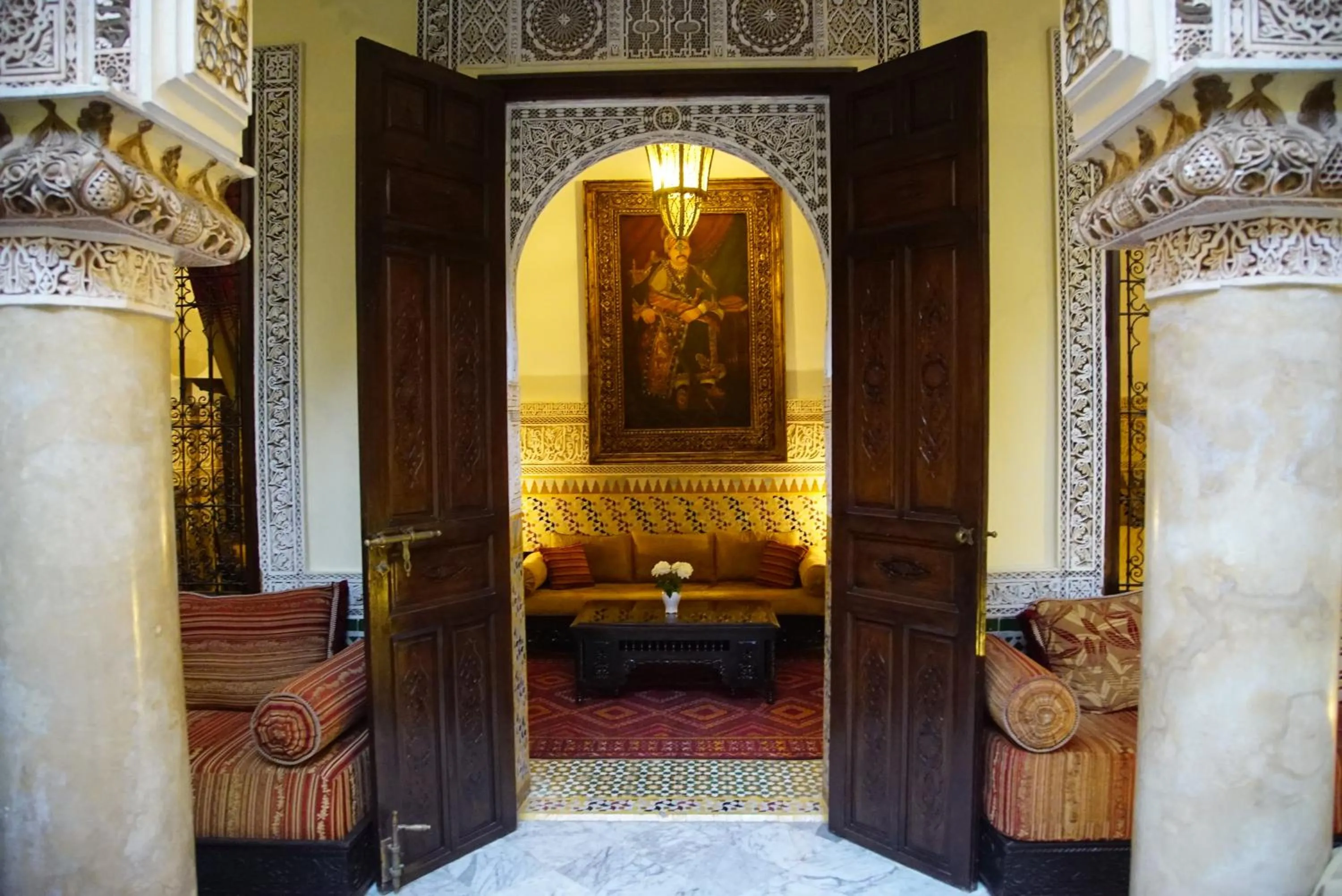 Living room in Riad Al Loune