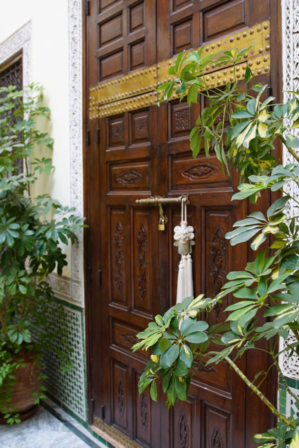 Facade/entrance in Riad Al Loune