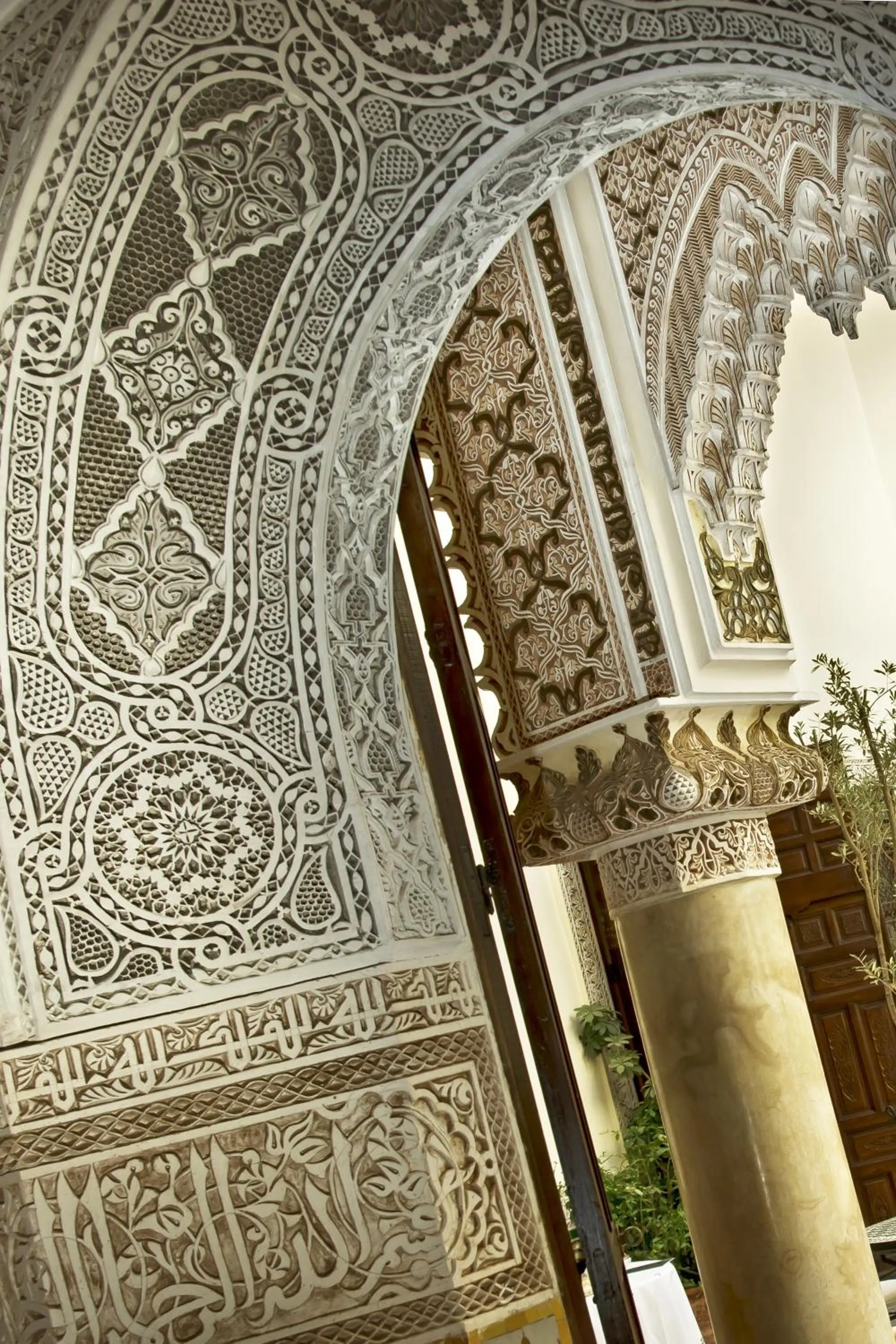 Decorative detail in Riad Al Loune