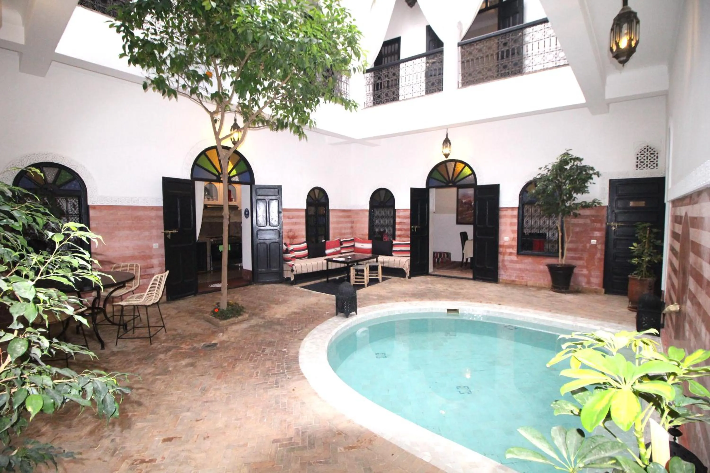 Swimming pool in Riad Dar El Gnaouia