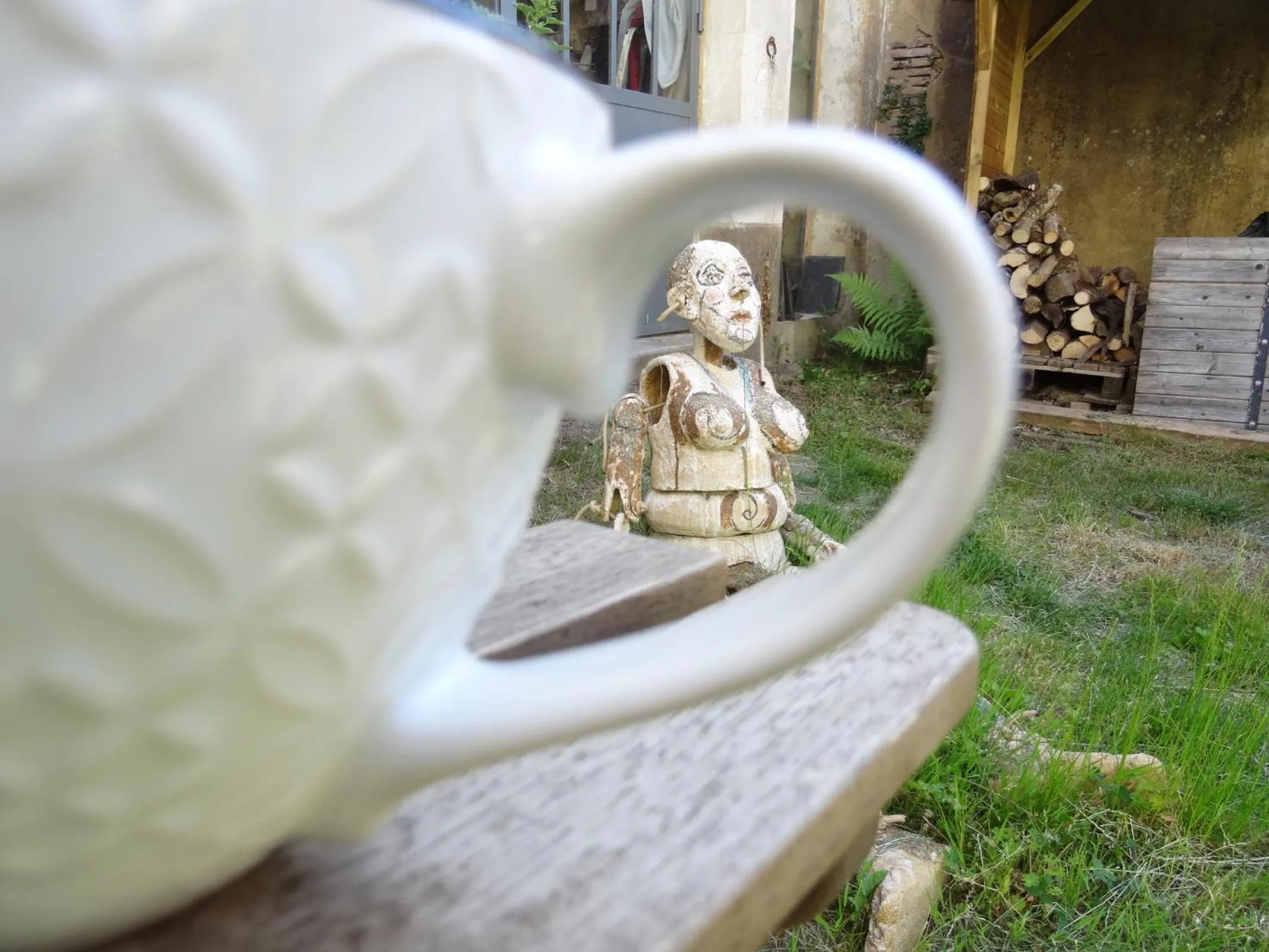 Patio in L'escalier des rêves