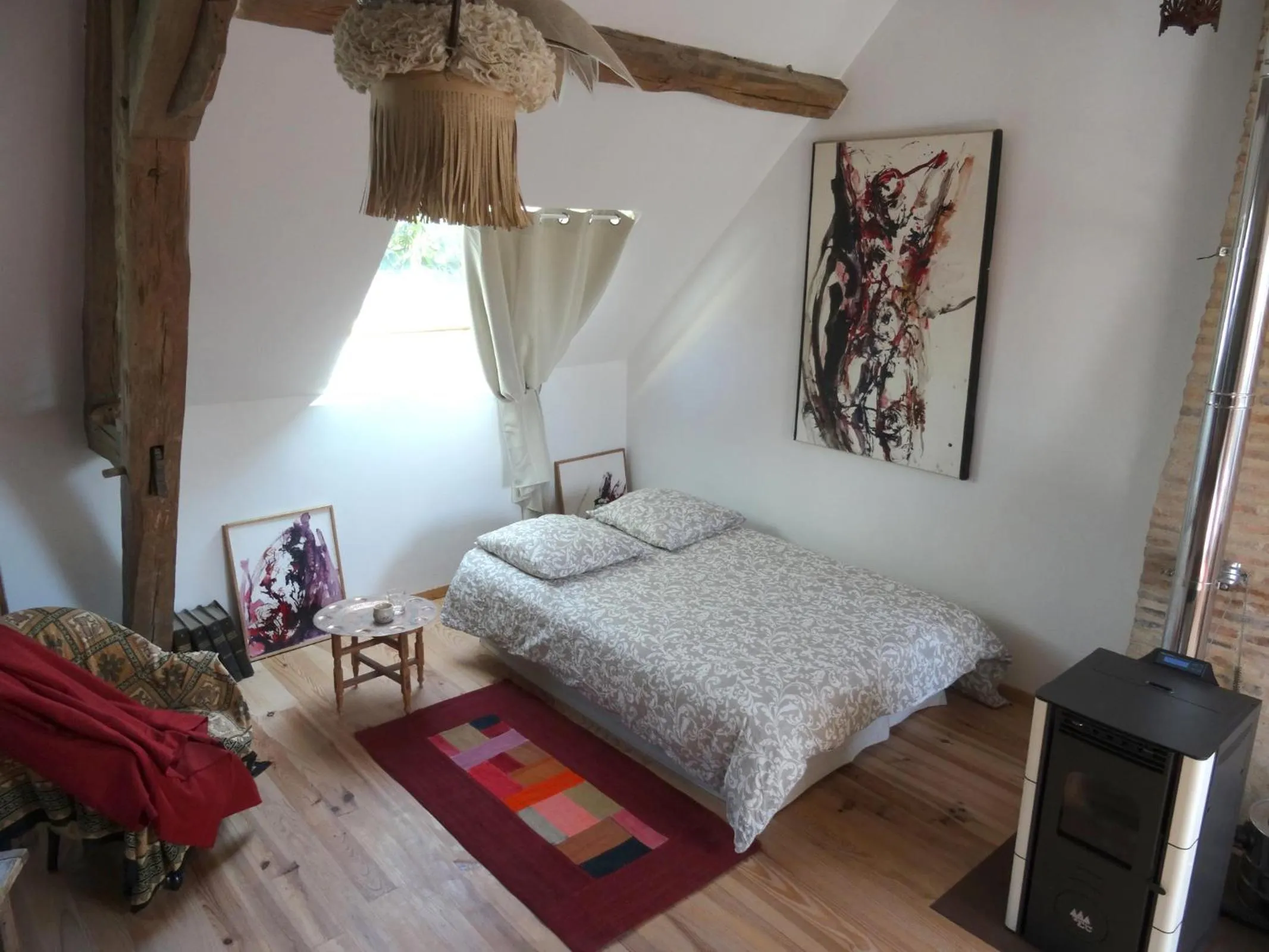 Bed in L'escalier des rêves