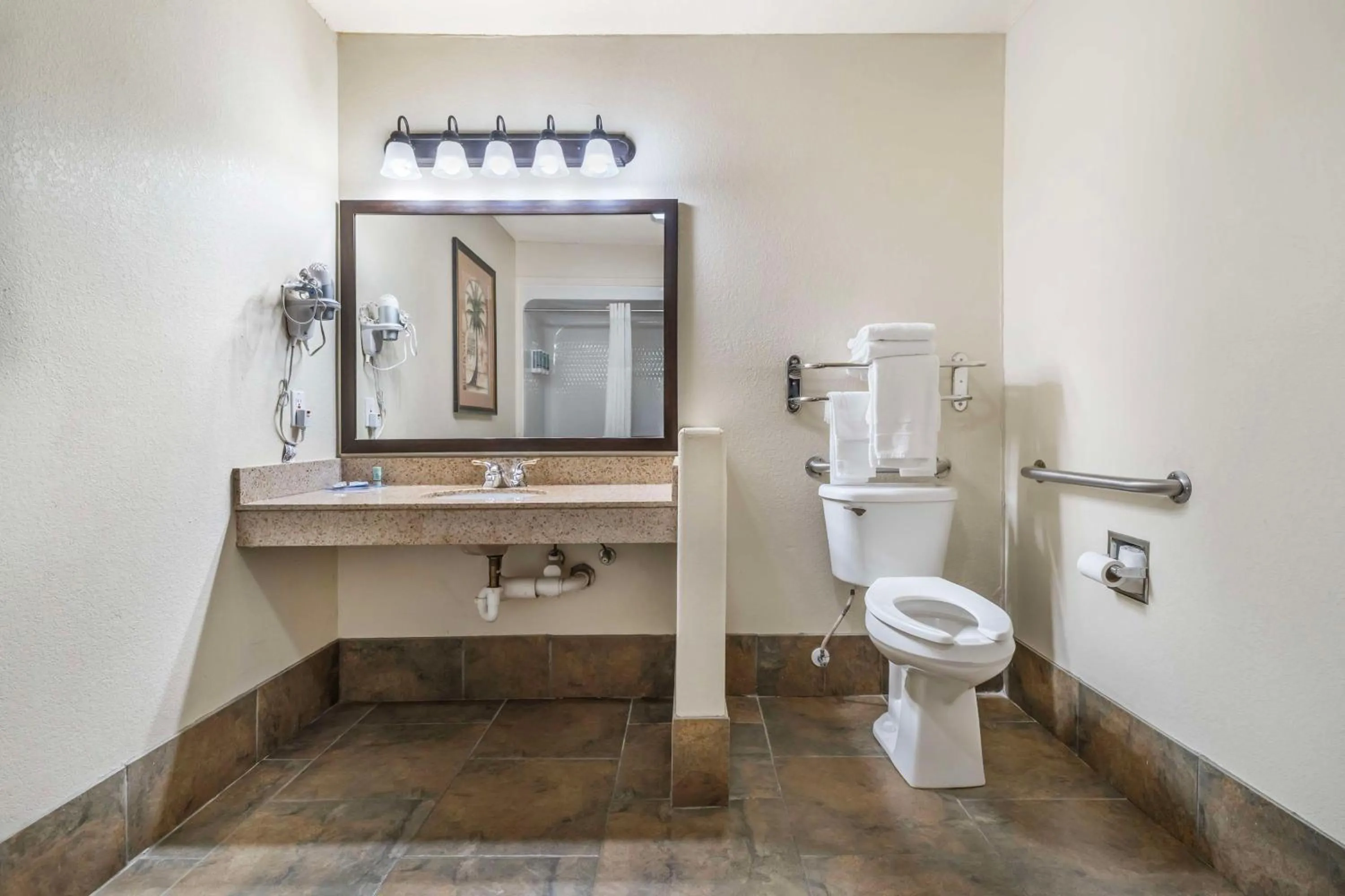 Bathroom in Best Western Padre Island