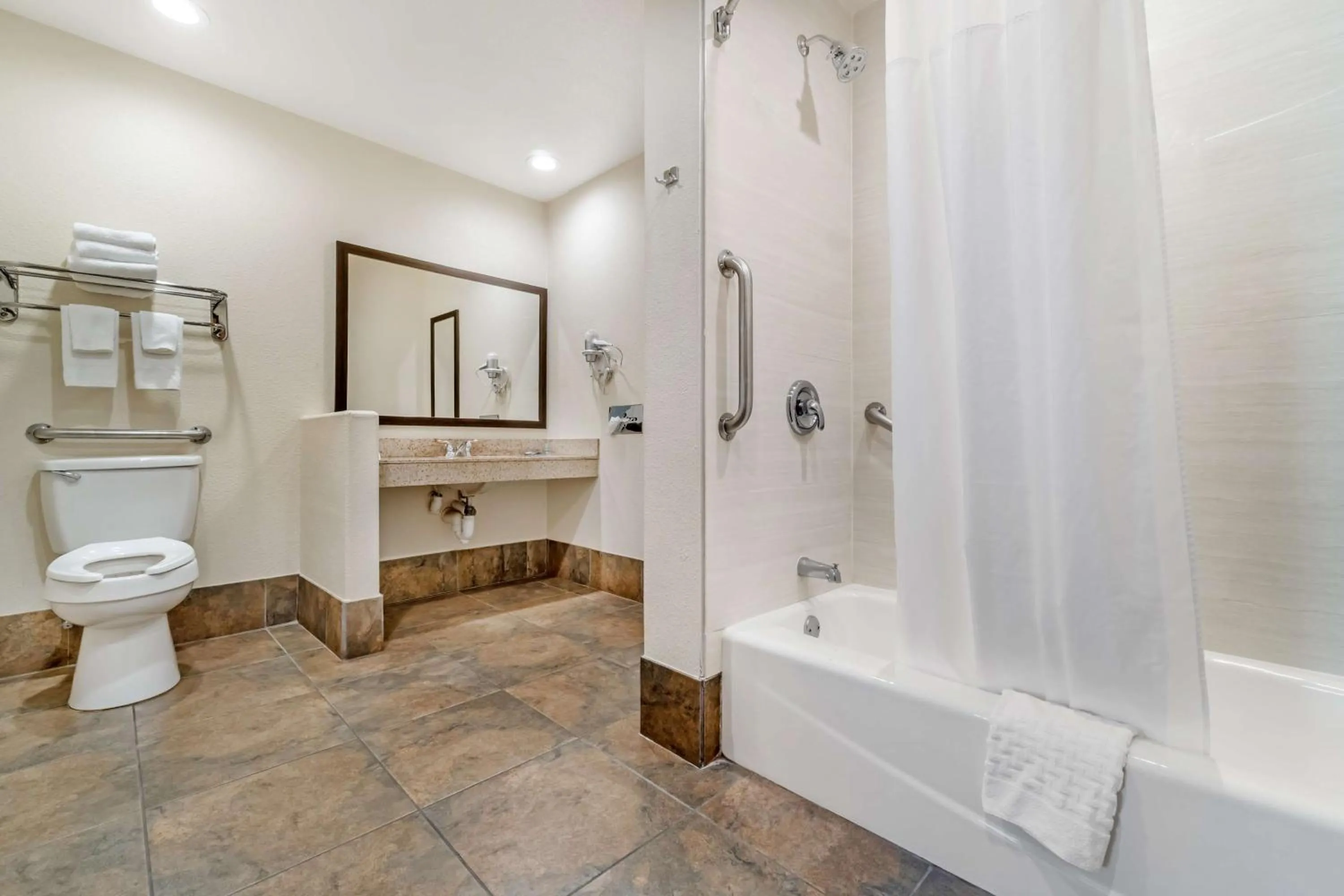 Bathroom in Best Western Padre Island