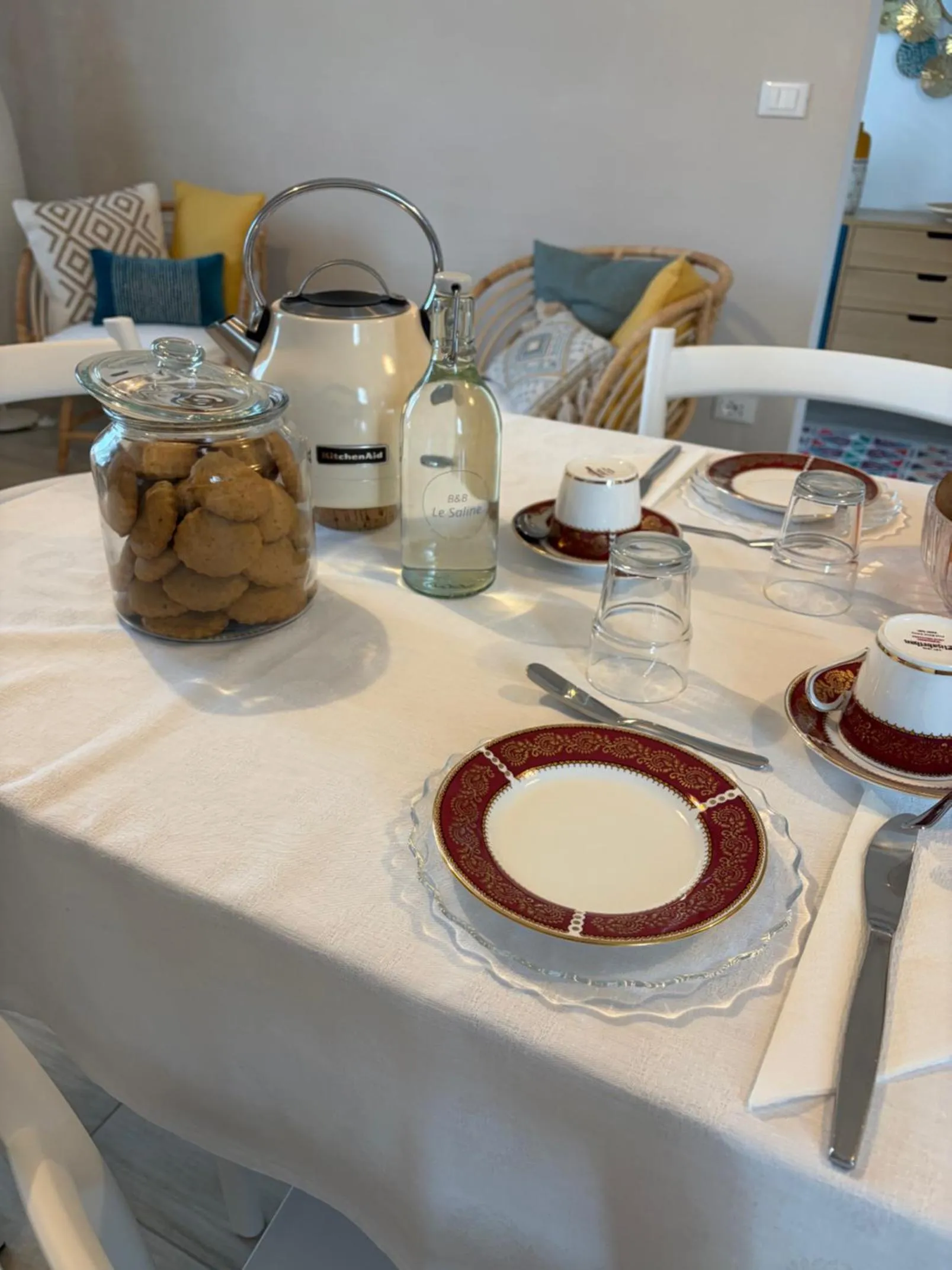 Continental breakfast in B&B Le Saline Bed & Breakfast