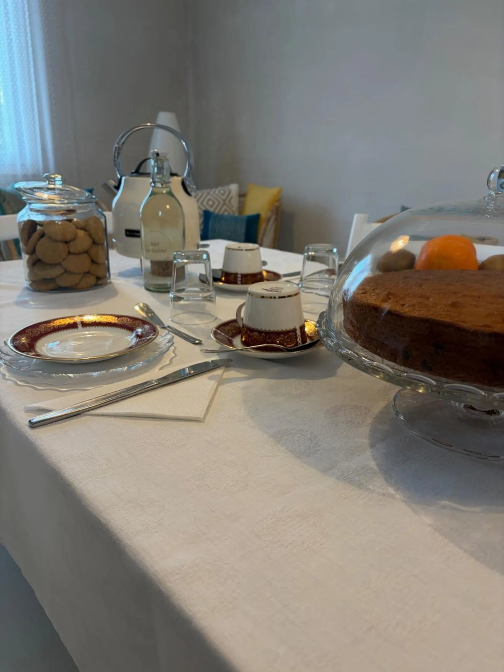 Continental breakfast in B&B Le Saline Bed & Breakfast