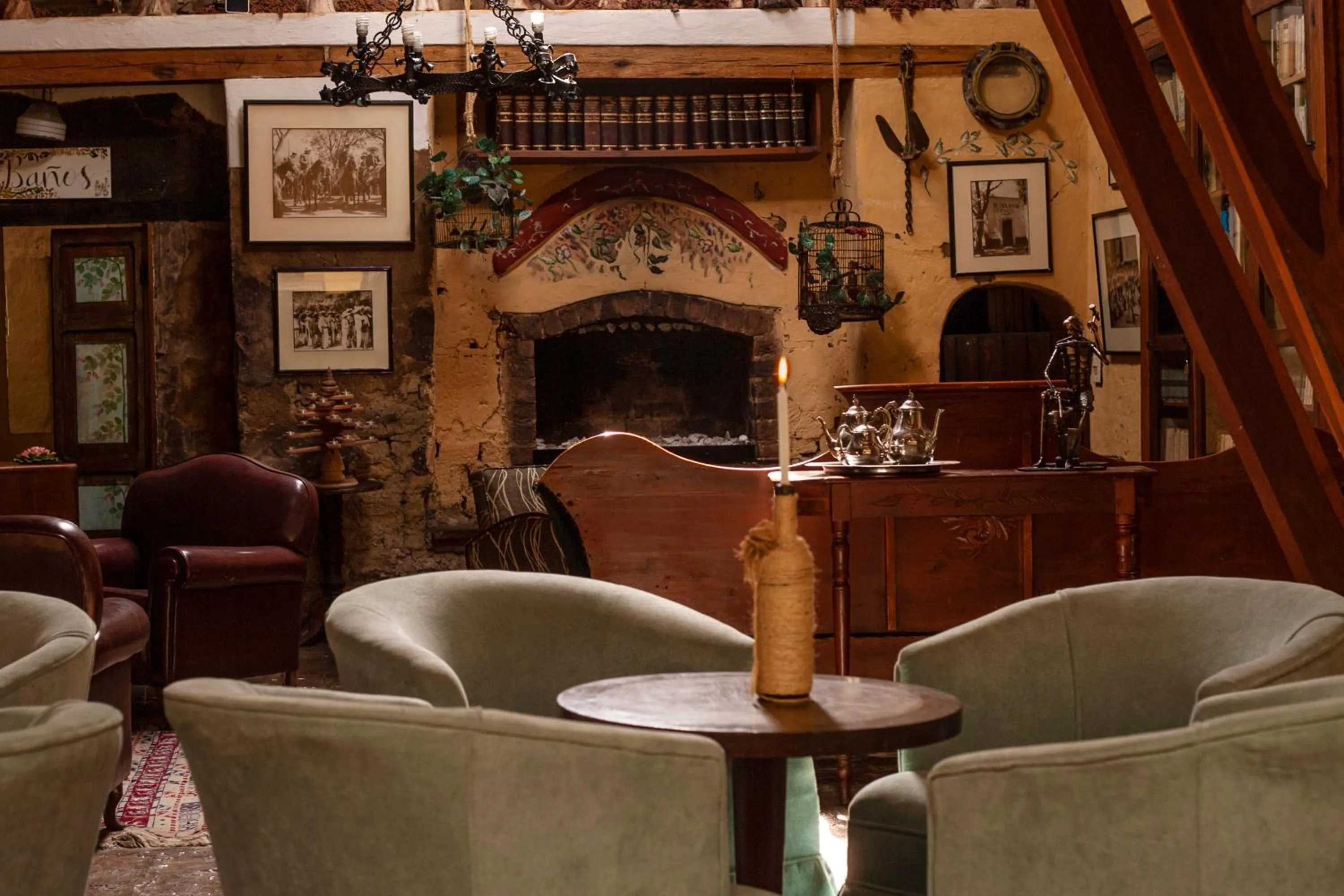 Living room in Hotel La Posada de San Antonio