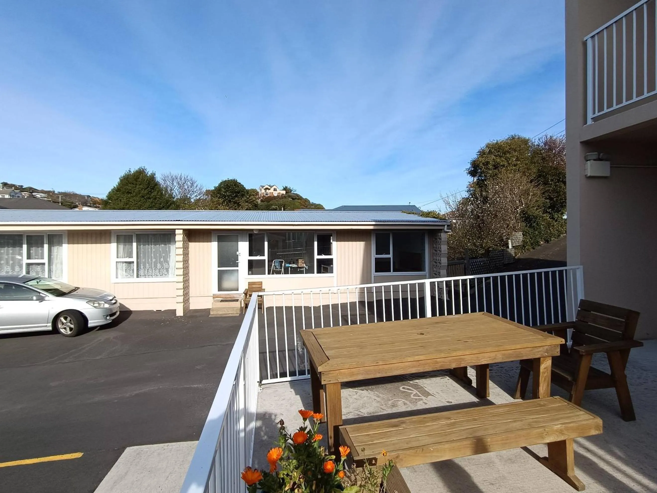 Balcony/Terrace in Bayfield Motel and Apartment
