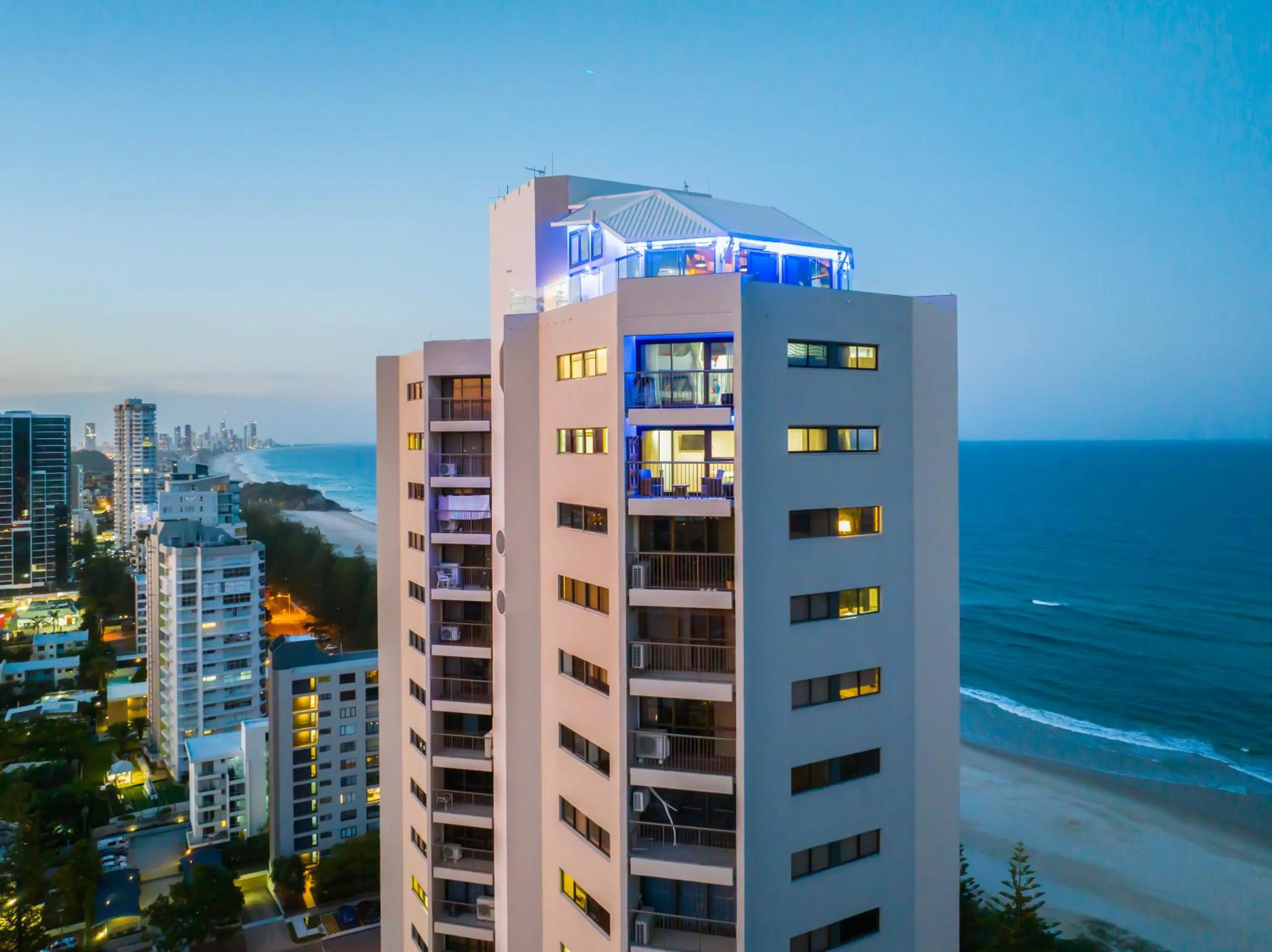 Property building in Burleigh Esplanade Apartments
