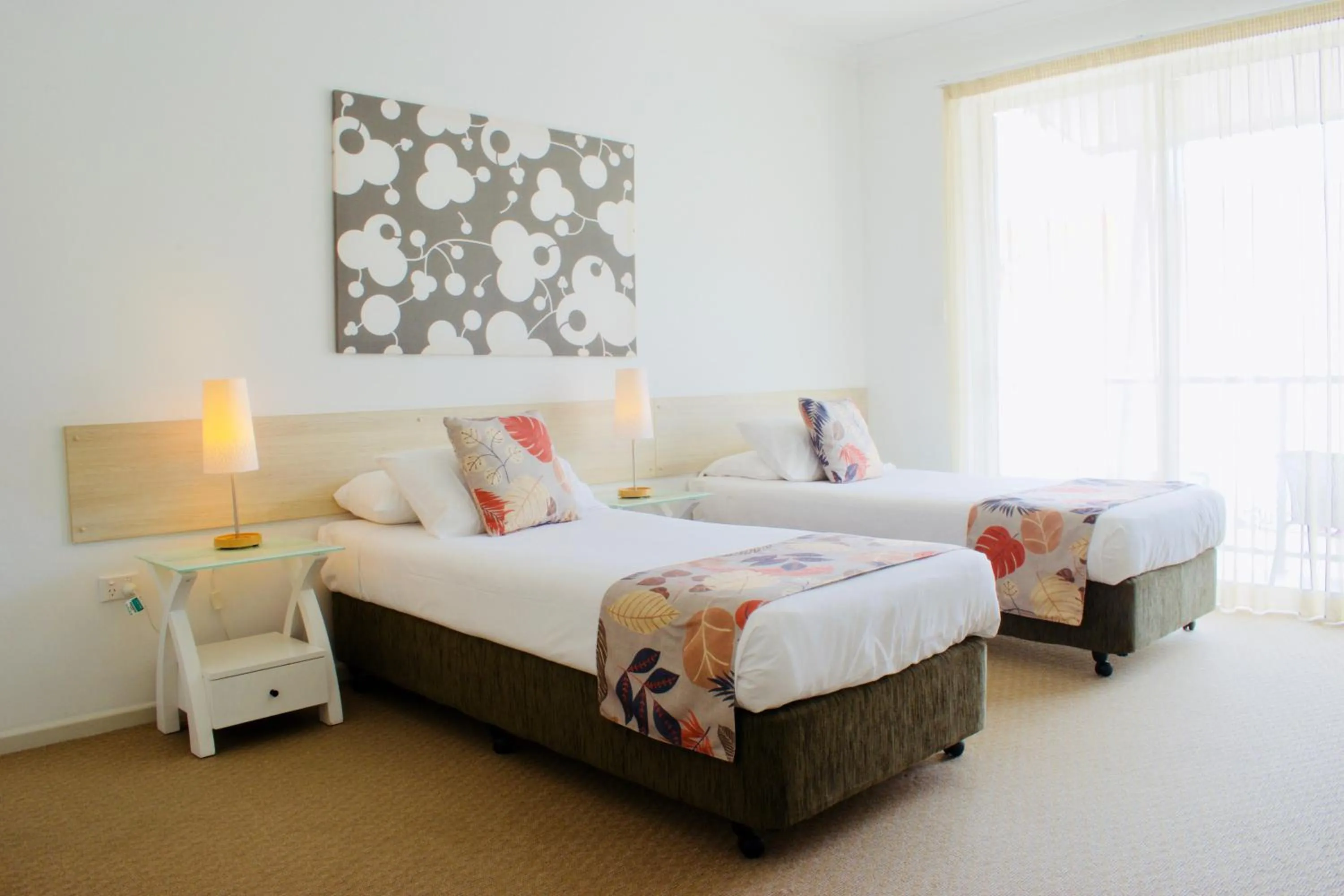 Bed in The Coast Motel