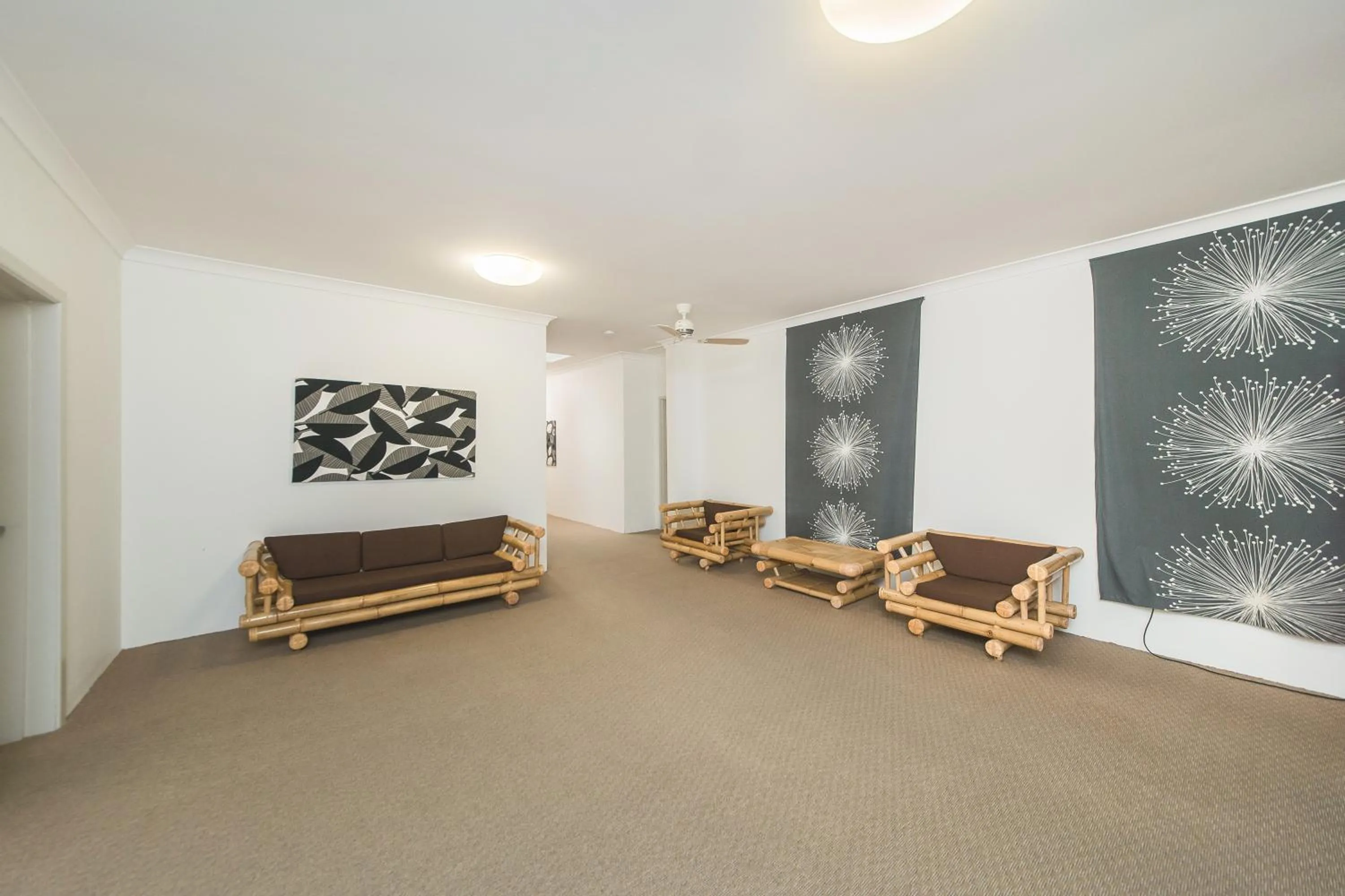 Seating area in The Coast Motel