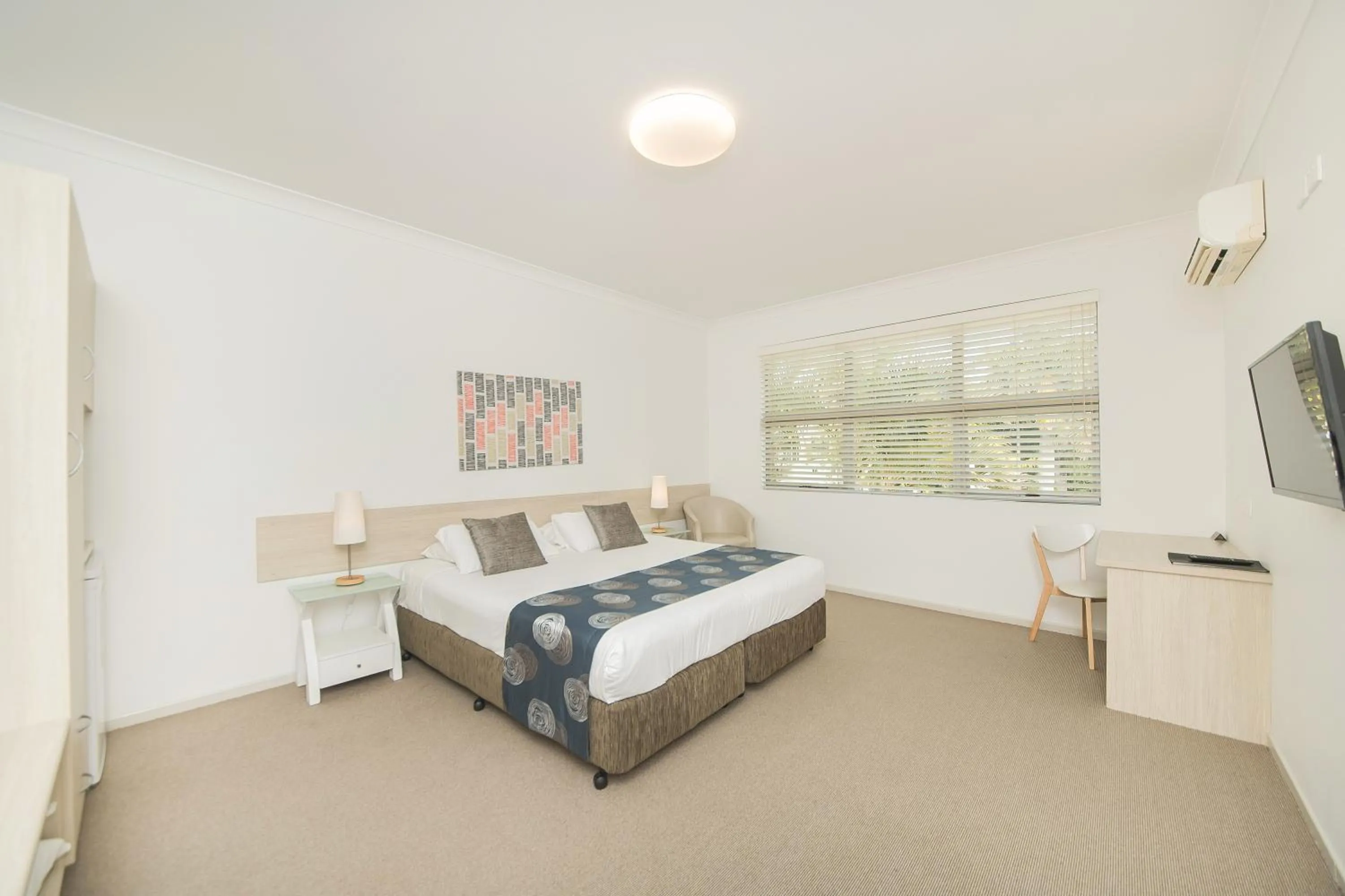 Bed in The Coast Motel