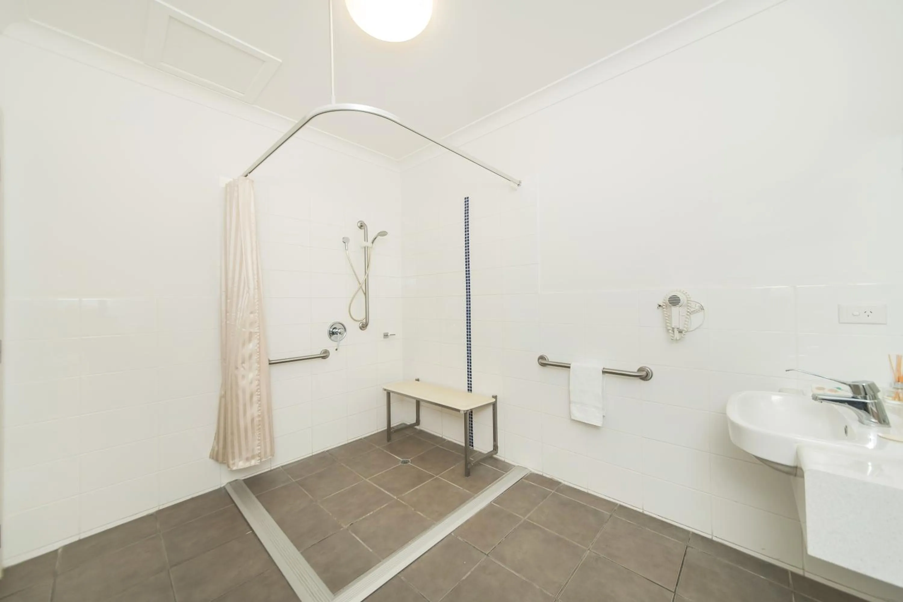 Bathroom in The Coast Motel