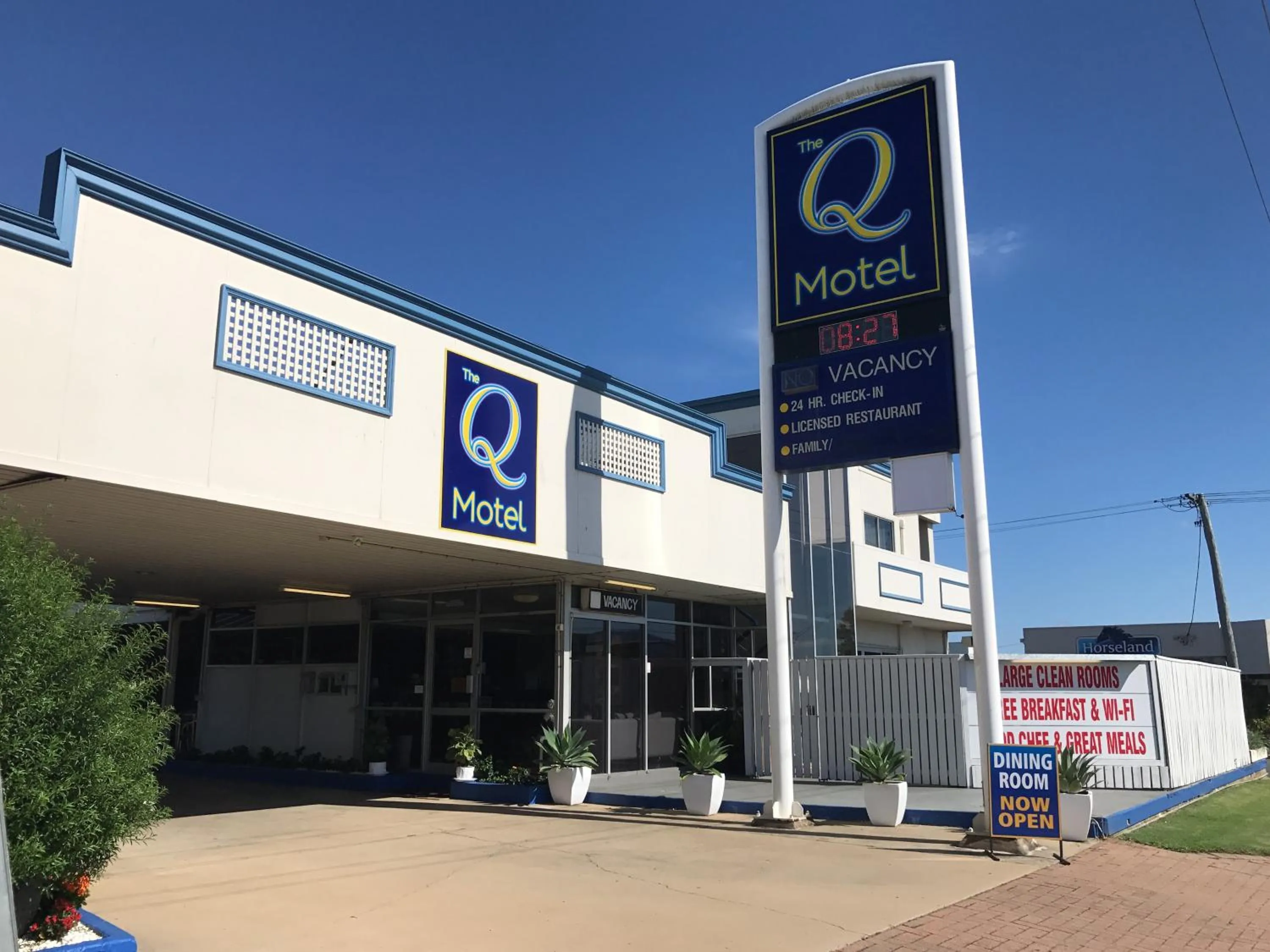 Property building in The Q Motel Rockhampton