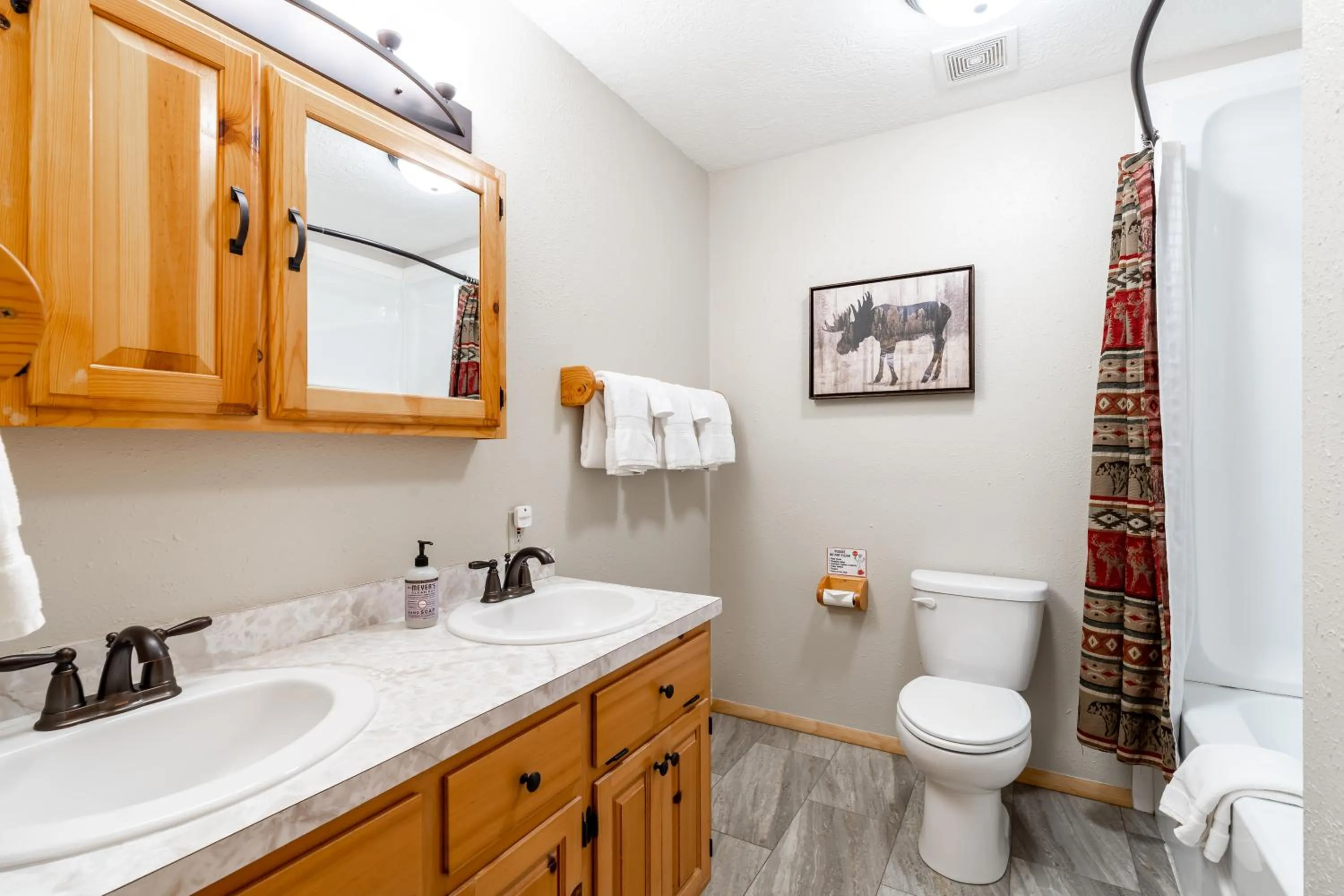 Shower in Shepherd Family Retreats- Moose