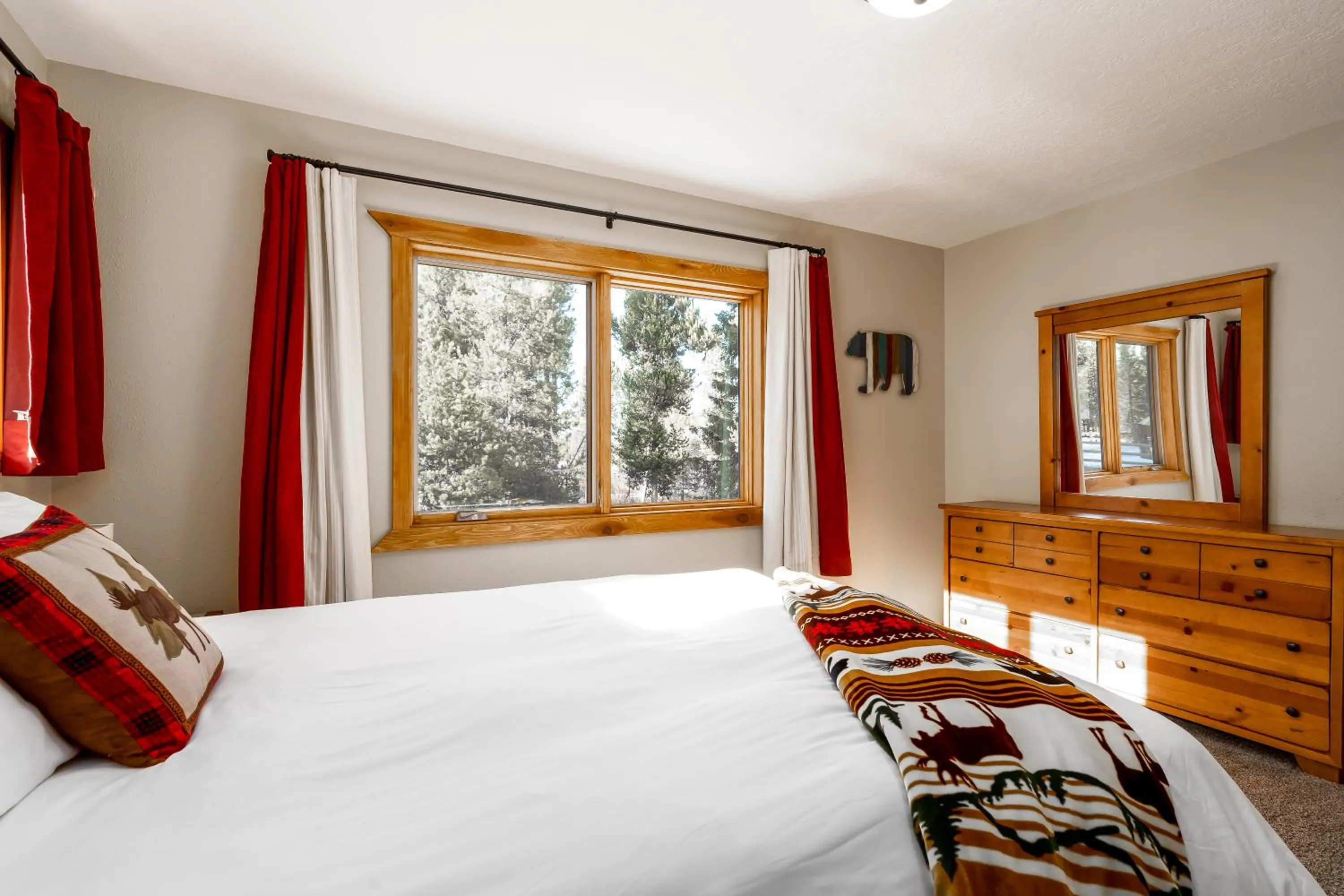 Bed in Shepherd Family Retreats- Moose