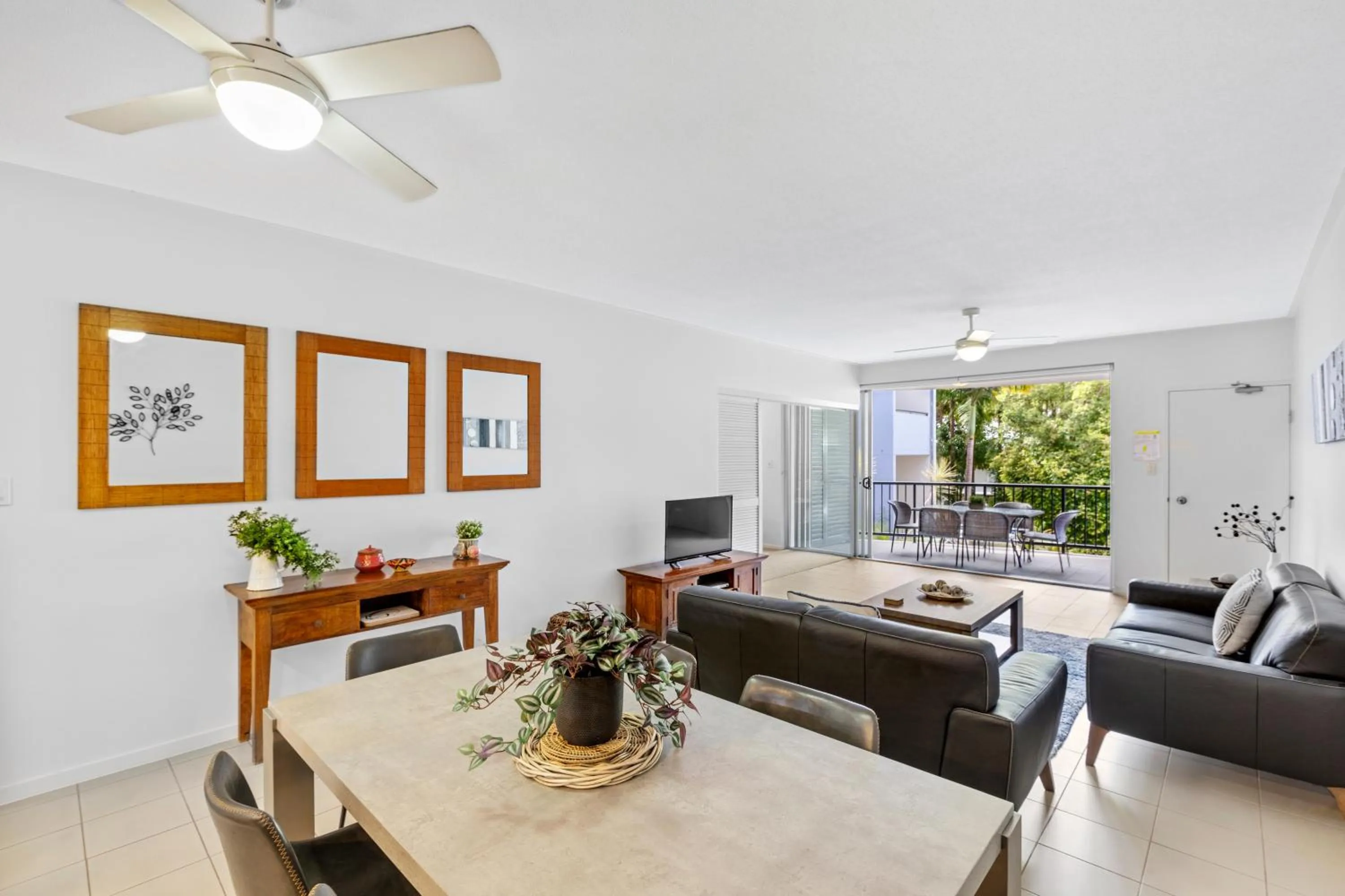 Living room in Verano Resort Noosa