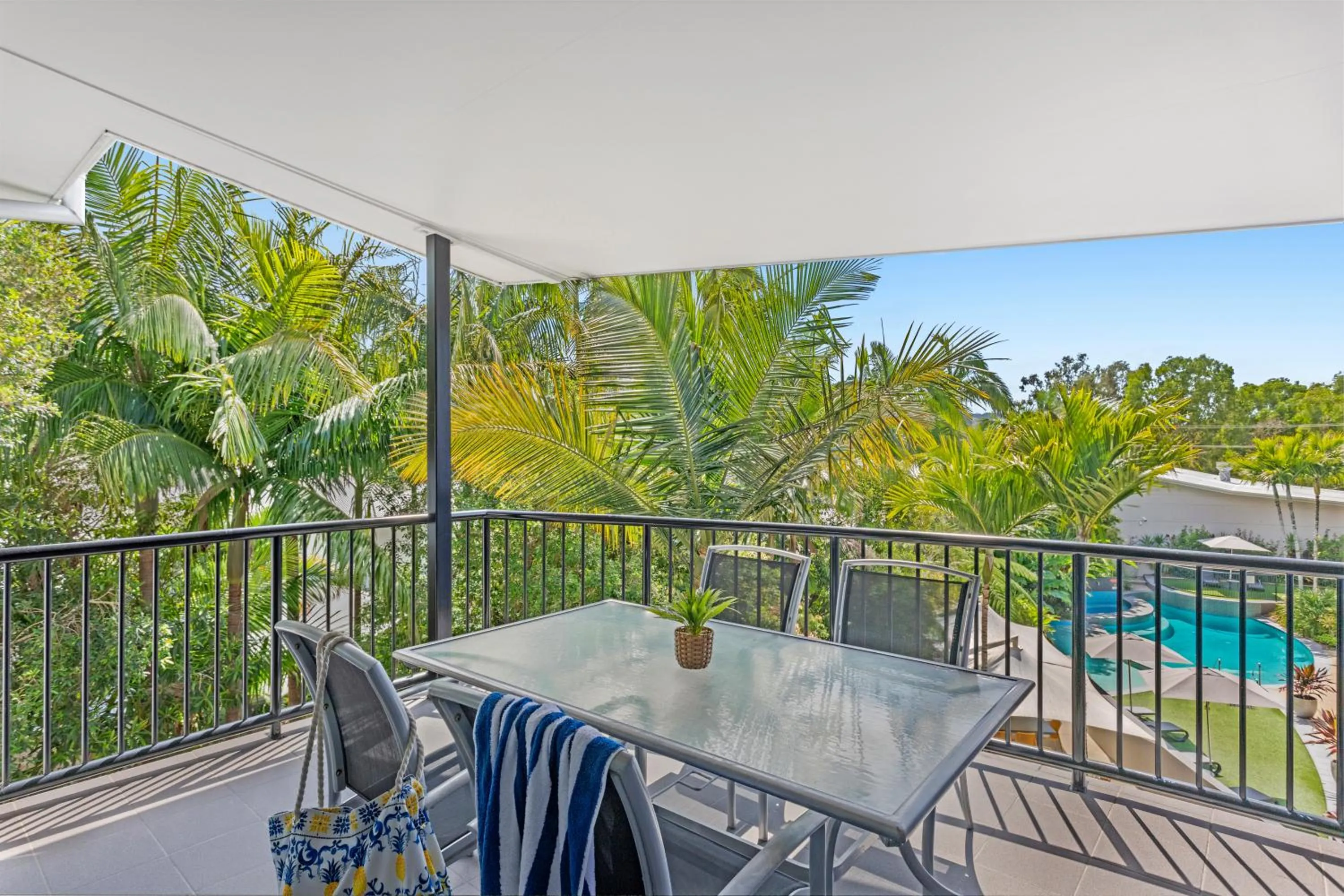 Balcony/Terrace in Verano Resort Noosa