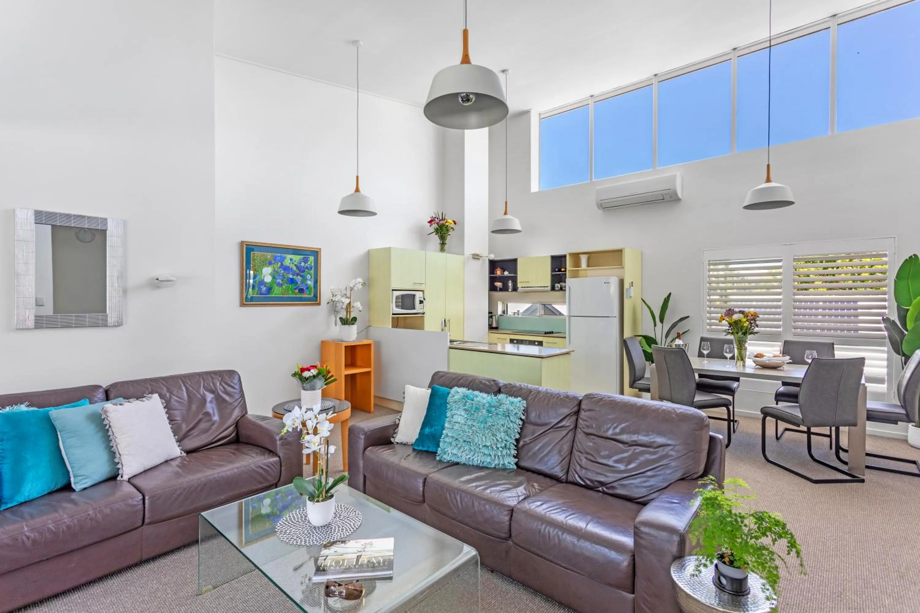 Living room in Verano Resort Noosa