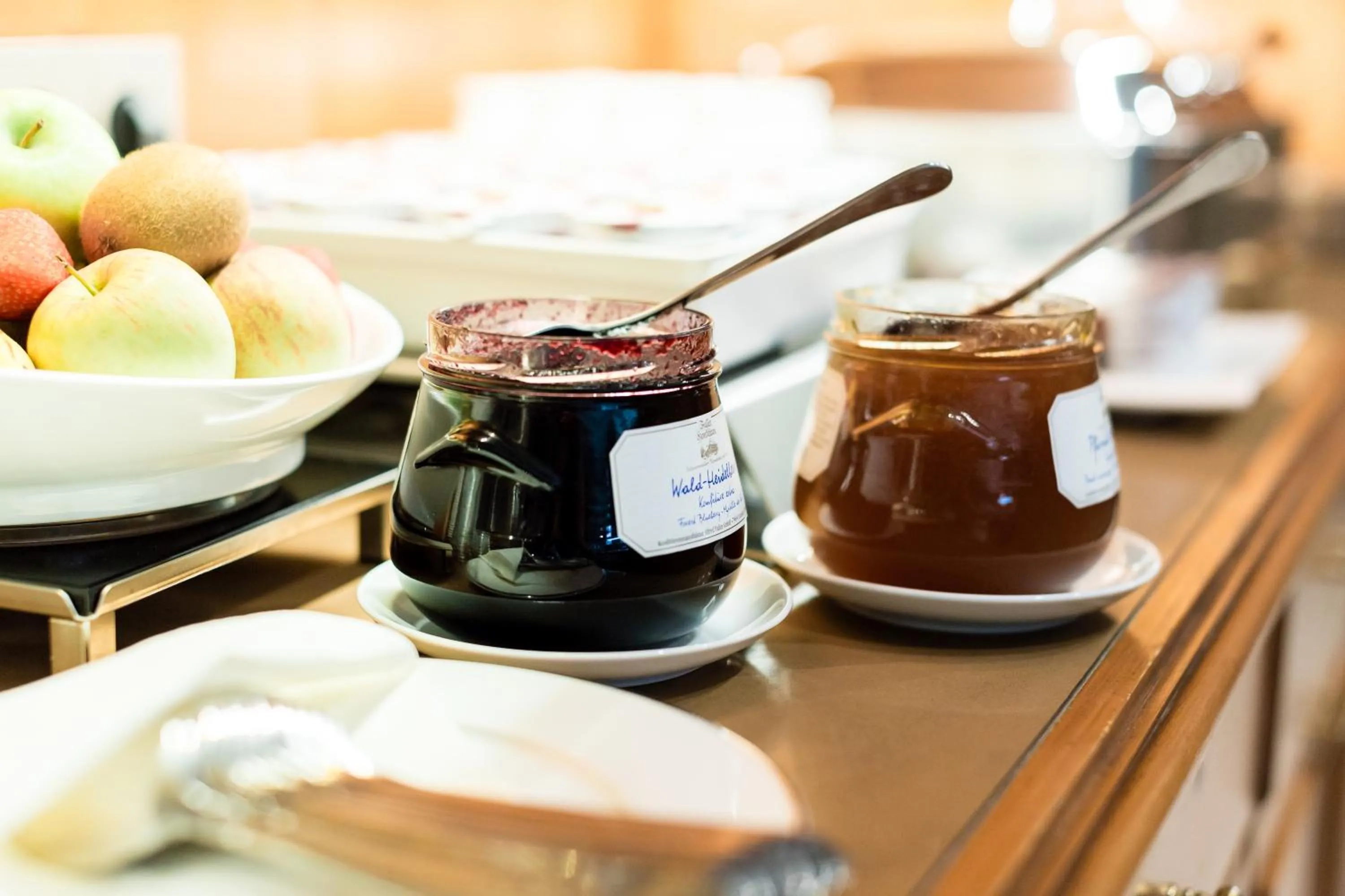 Buffet breakfast in Hotel Adler