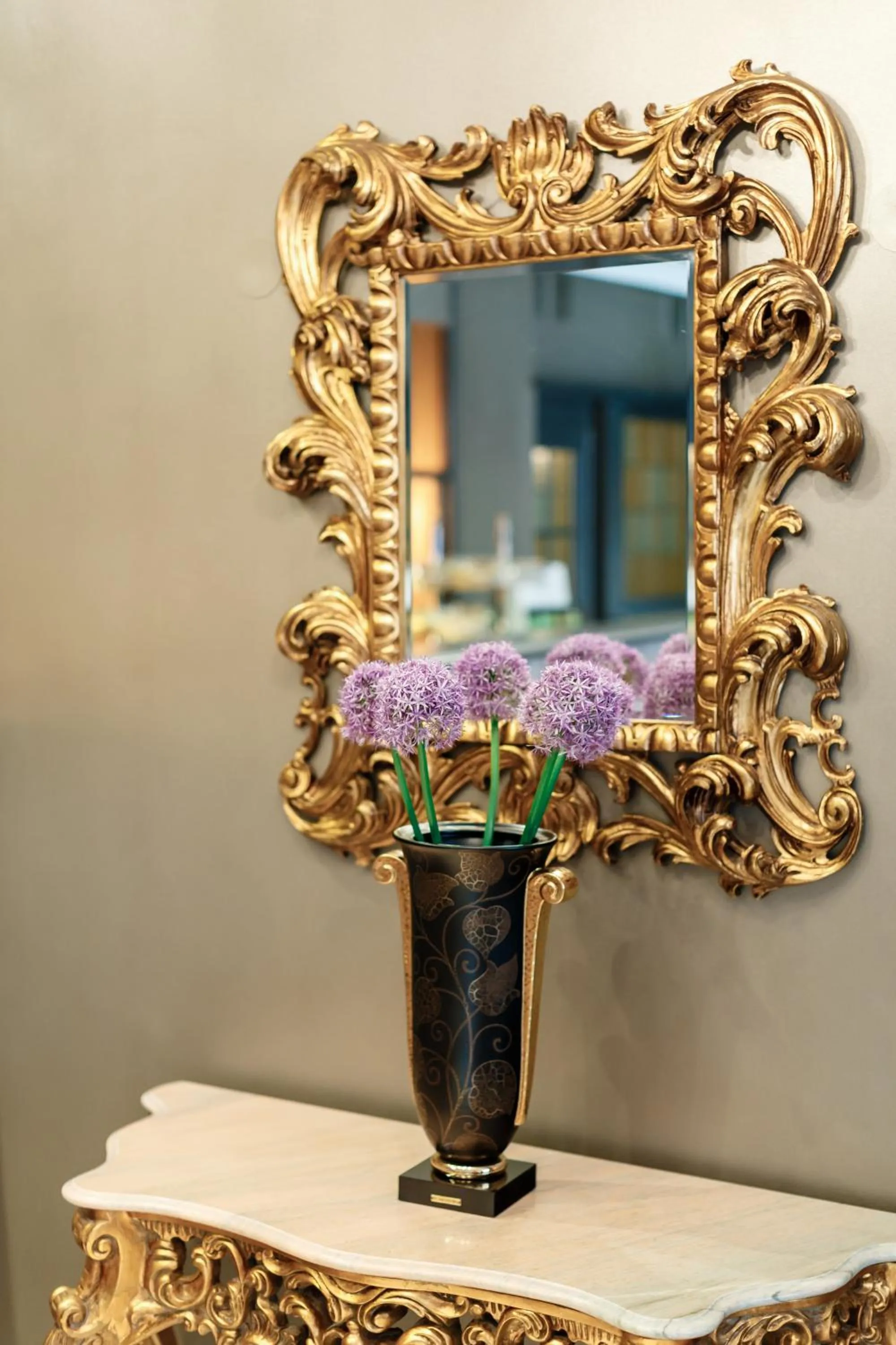 Lobby or reception in Hotel Adler