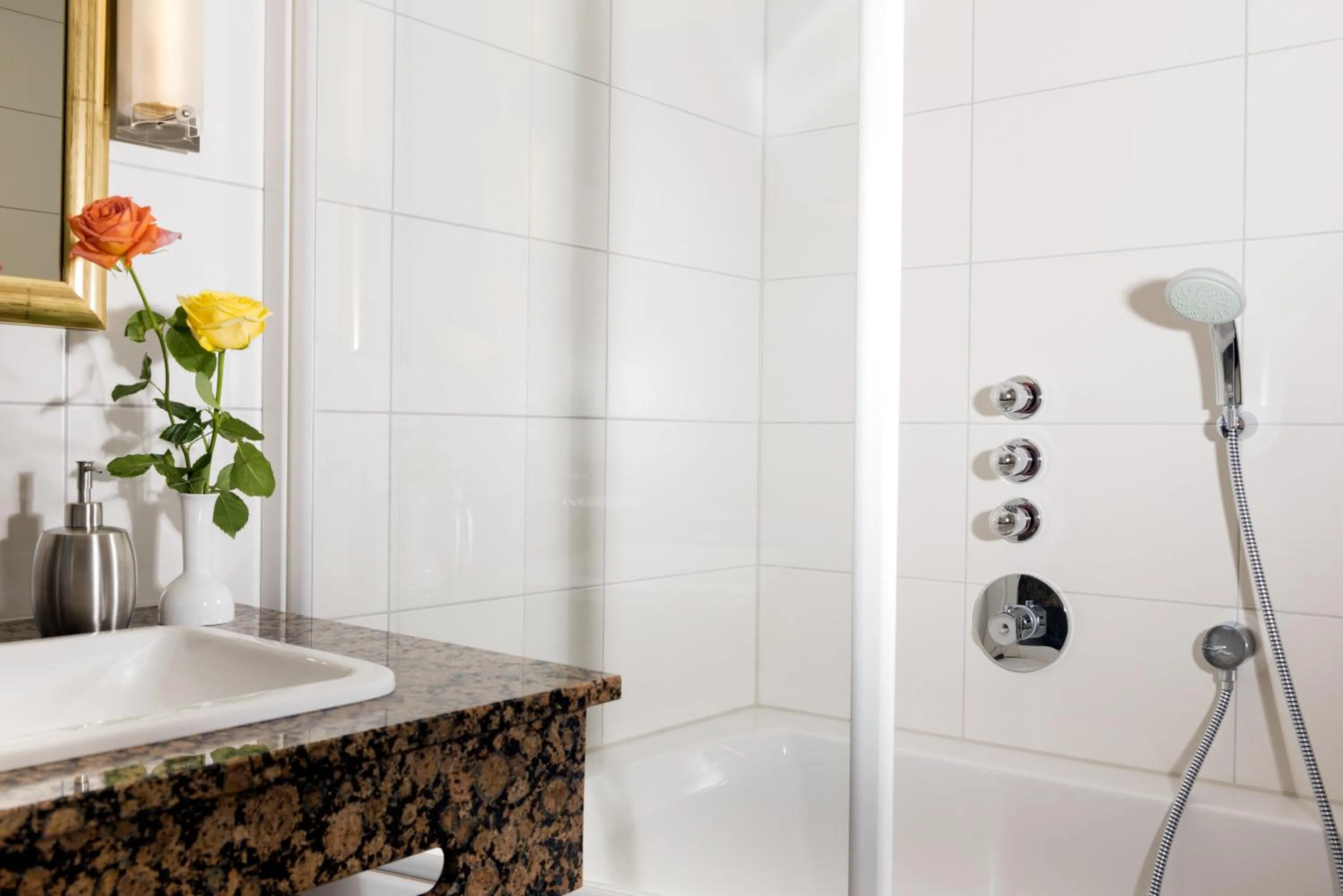 Bathroom in Hotel Adler