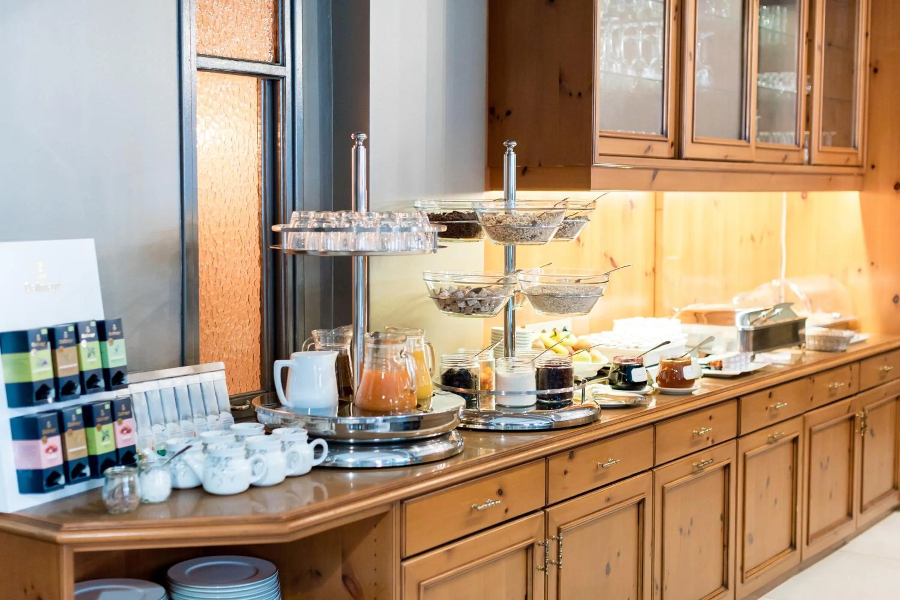 Buffet breakfast in Hotel Adler