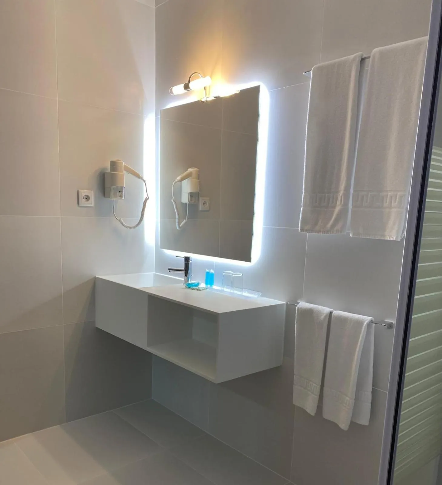 Bathroom in Hotel Rubi